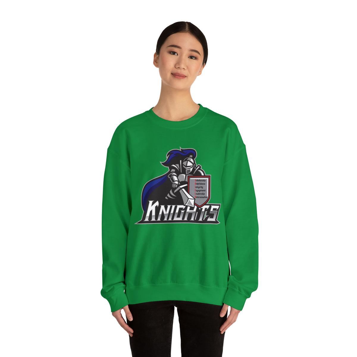 North Pole Middle School Crewneck Sweatshirts