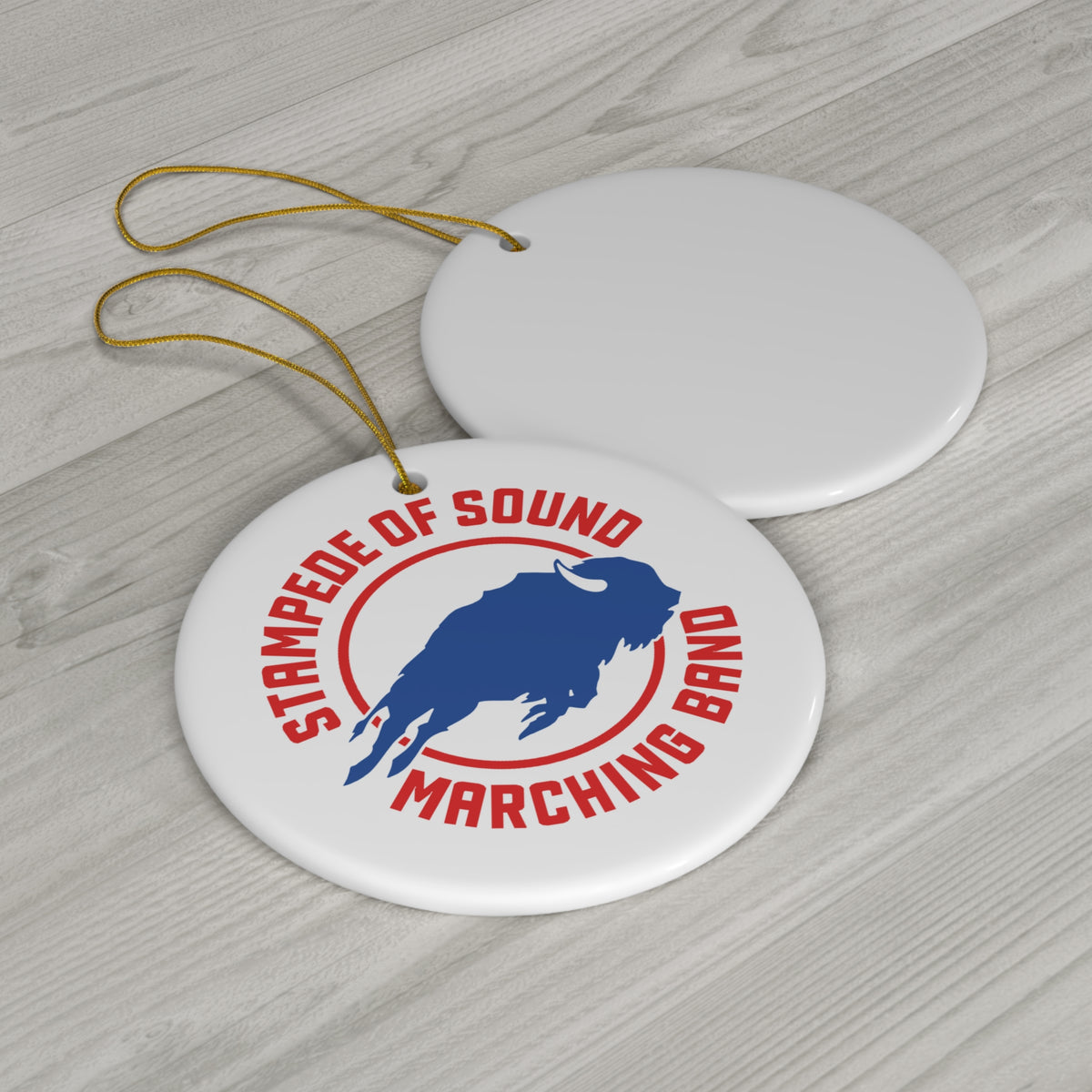 Stampede of Sound Christmas Ornament