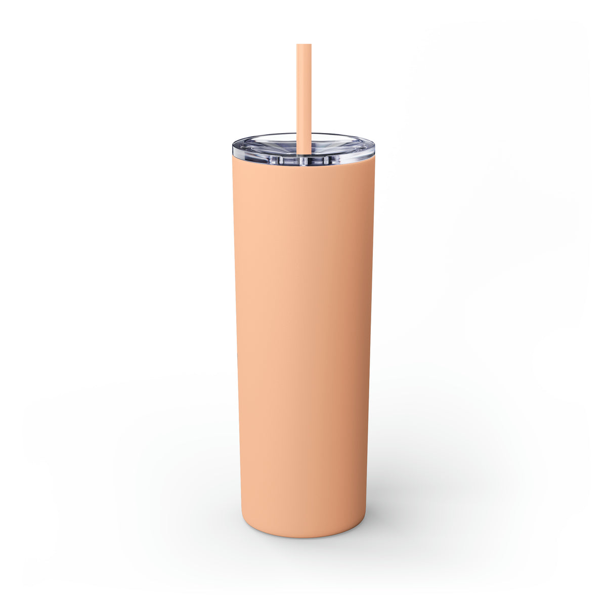 North Pole Middle School Skinny Tumbler with Straw, 20oz