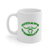 Green Outlaws Wrestling Ceramic Mug 11oz