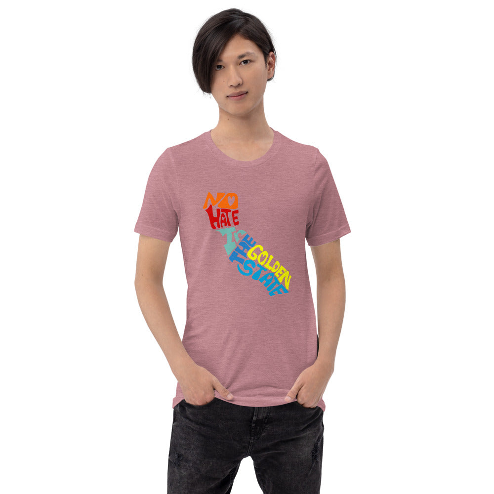 No Hate In The Golden State Short-Sleeve Unisex T-Shirt