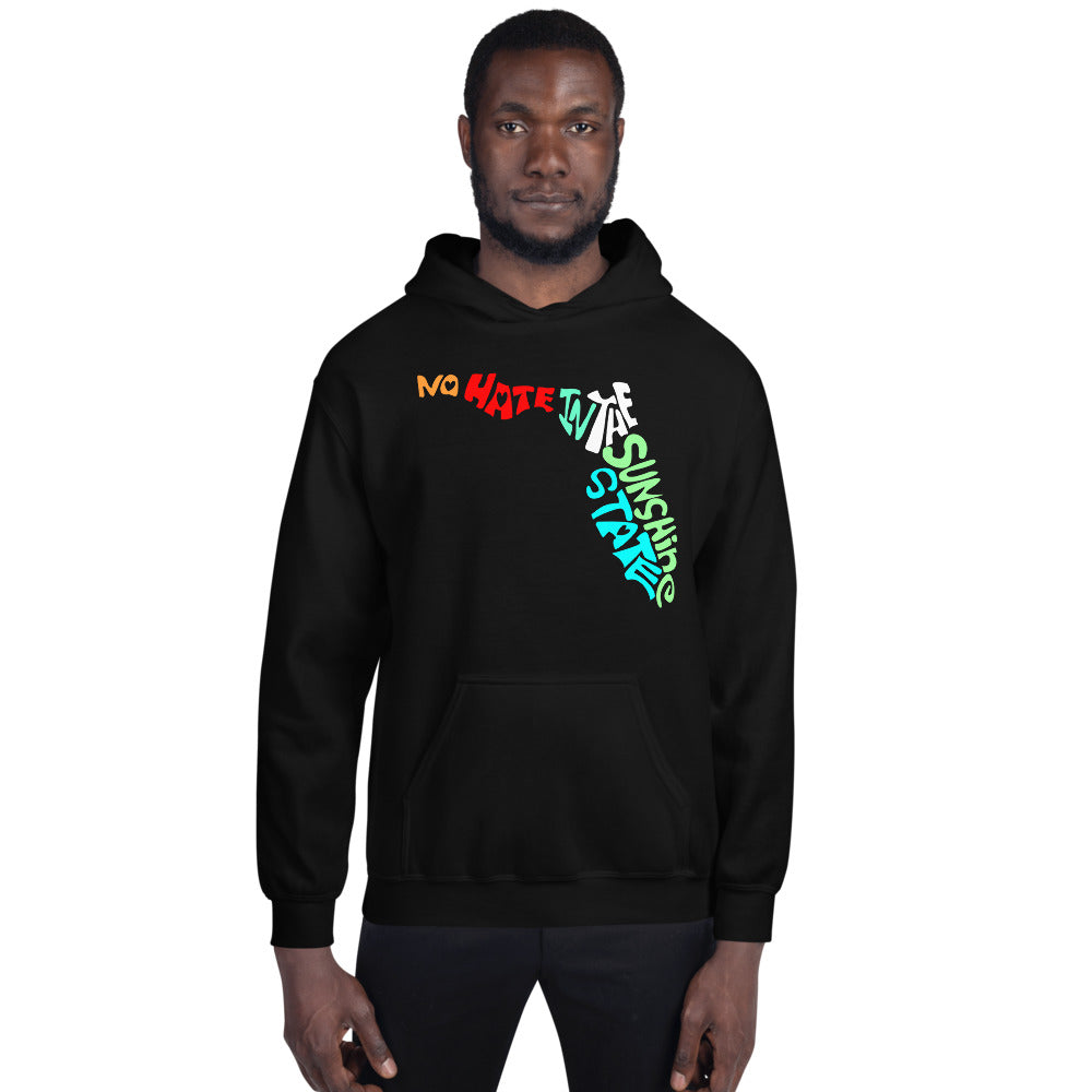 No Hate In The Sunshine State Unisex Hoodie