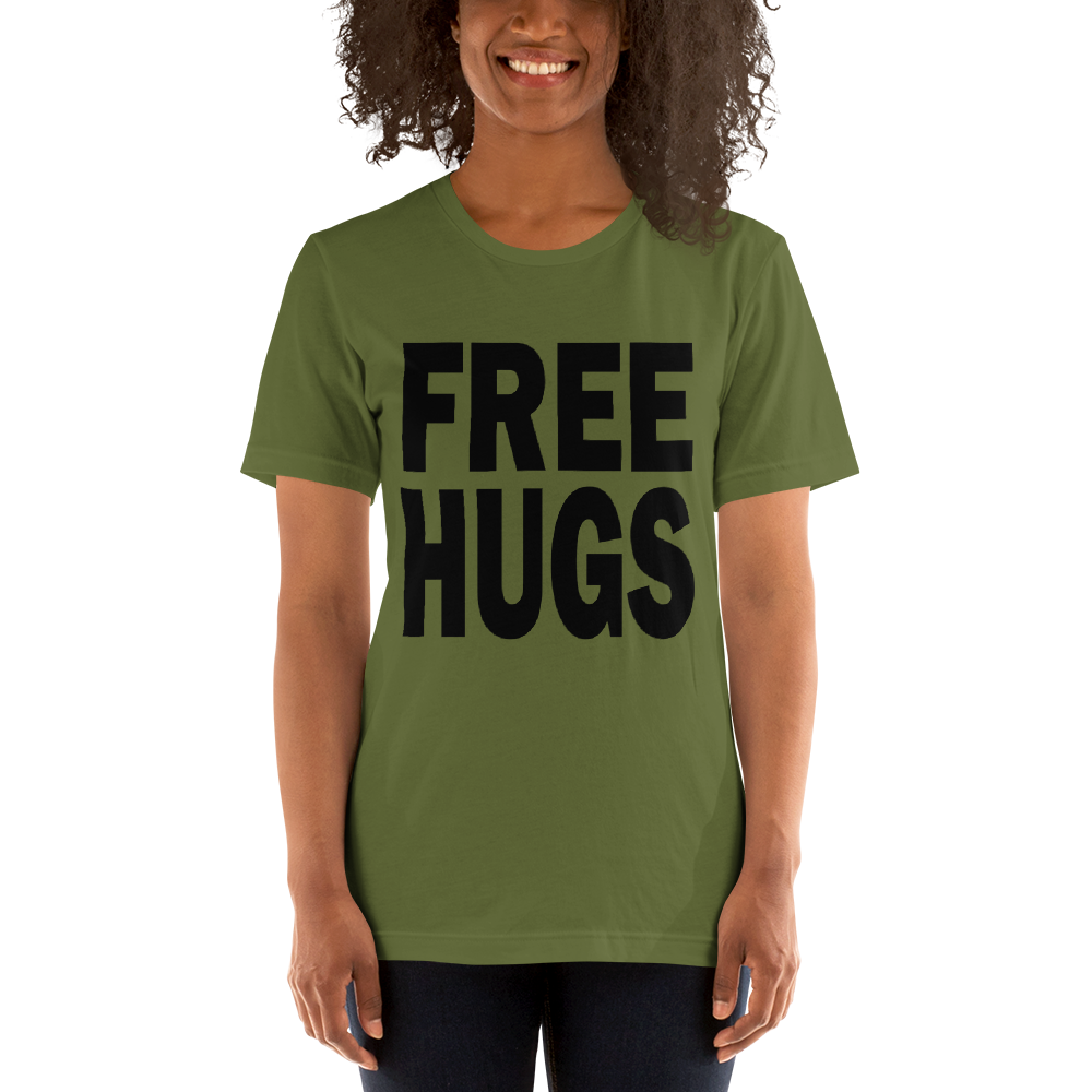 FREE HUGS Short-Sleeve Unisex T-Shirt