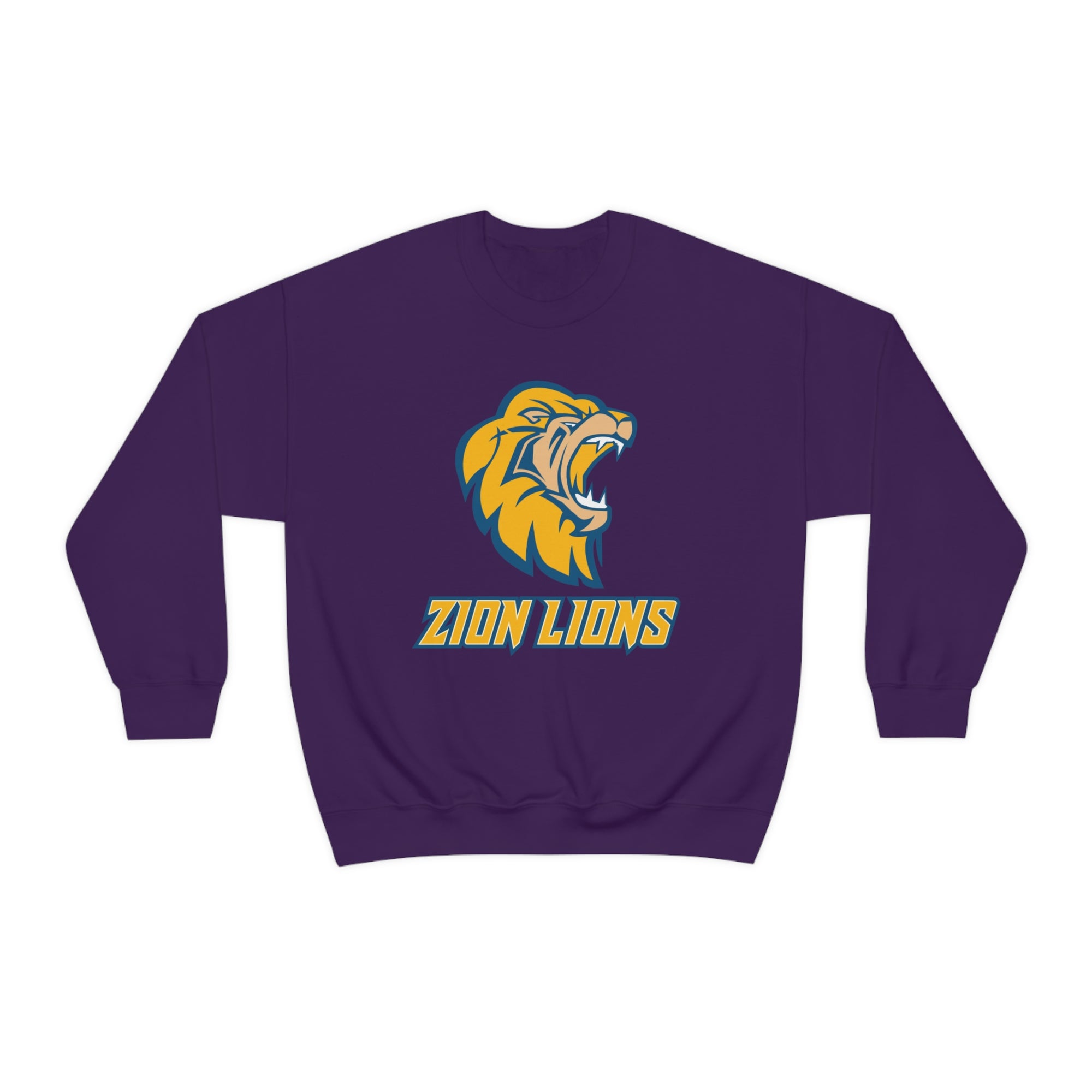 Zion Lions Crewneck Sweatshirts