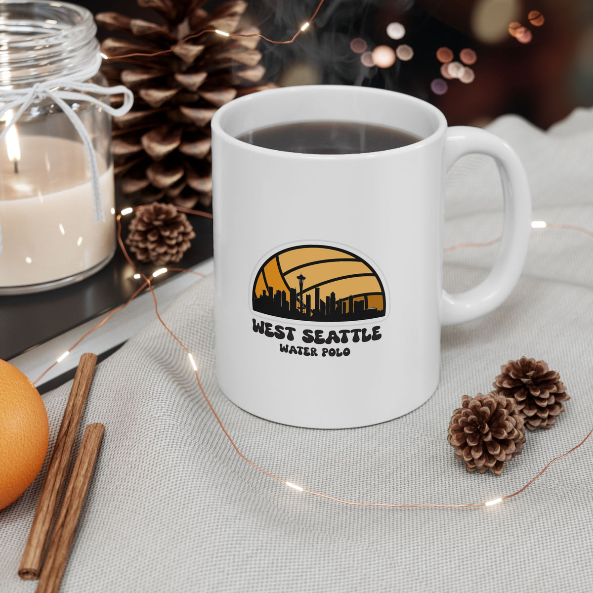 West Seattle Water Polo Ceramic Mug 11oz