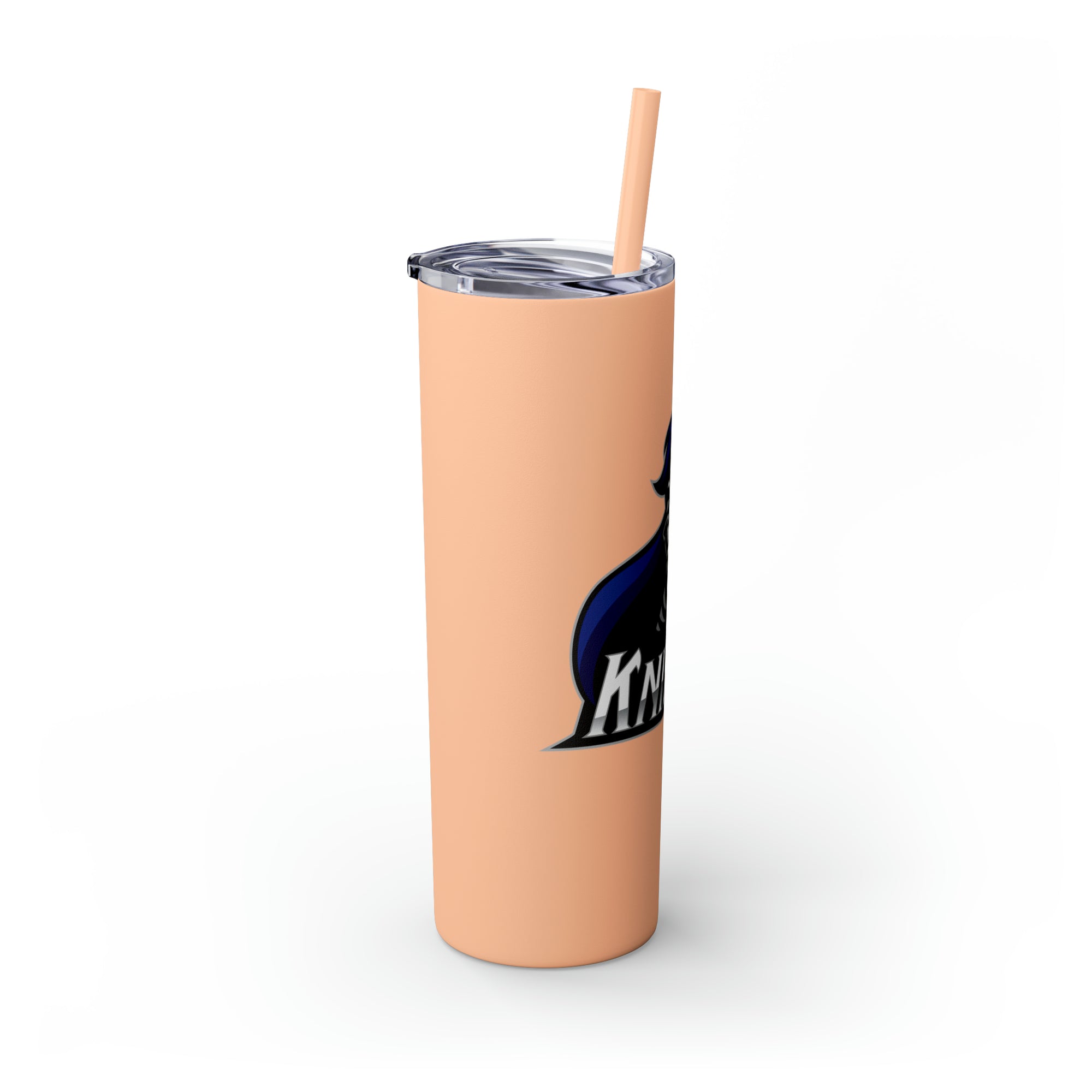 North Pole Middle School Skinny Tumbler with Straw, 20oz