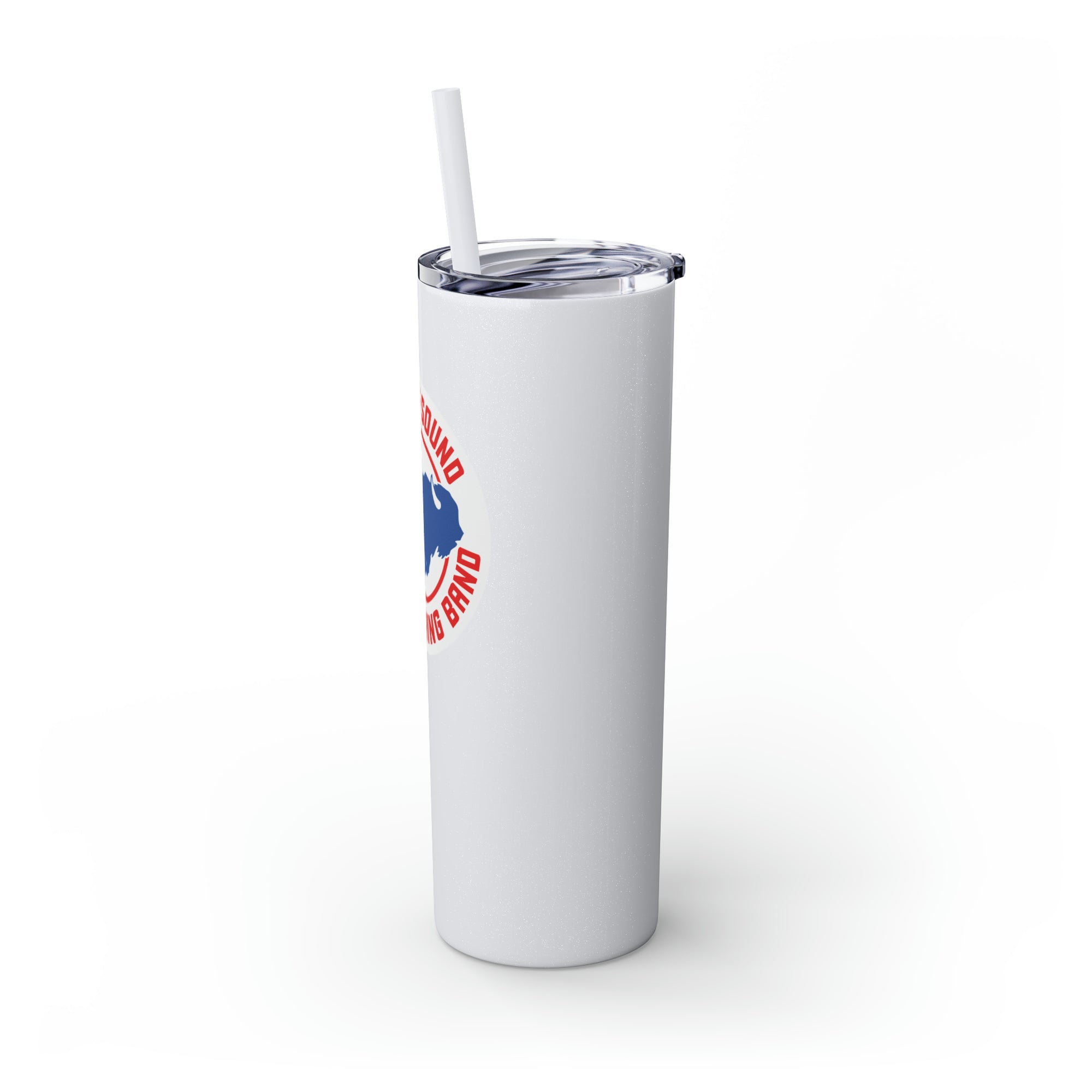 Stampede of Sound Skinny Tumbler with Straw, 20oz