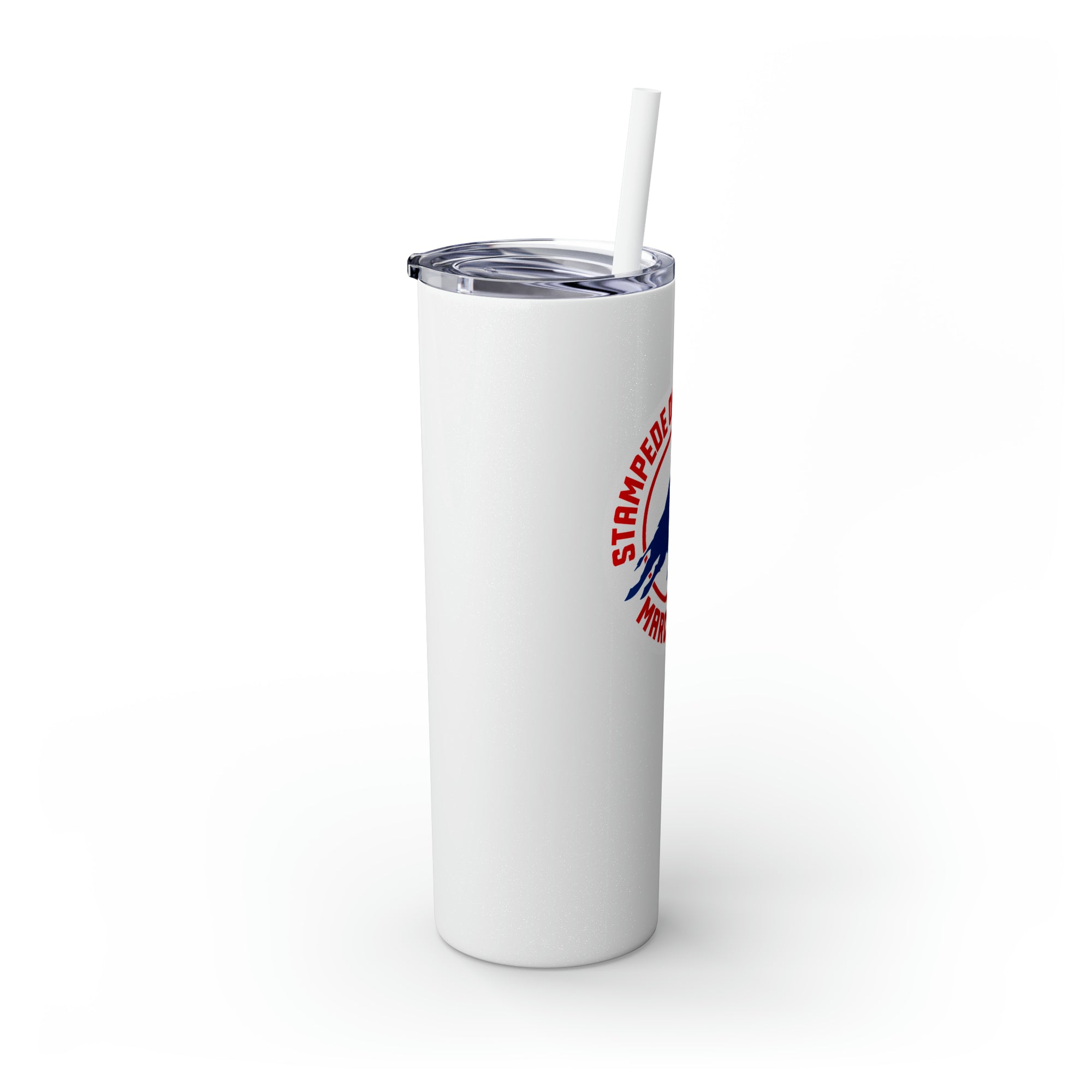 Stampede of Sound Skinny Tumbler with Straw, 20oz