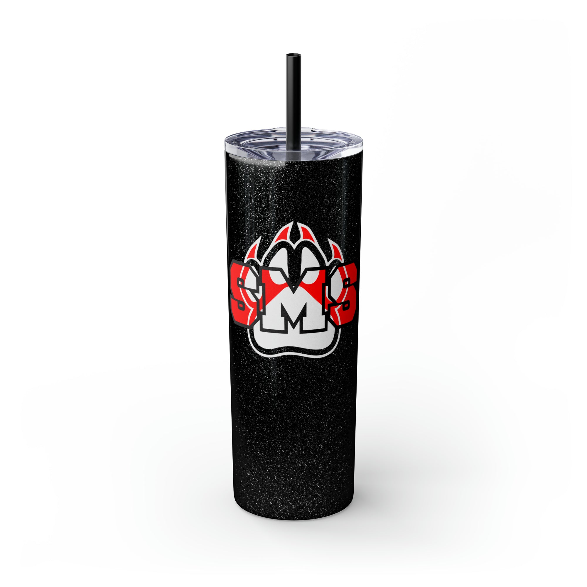 Swatara Middle School Skinny Tumbler with Straw, 20oz
