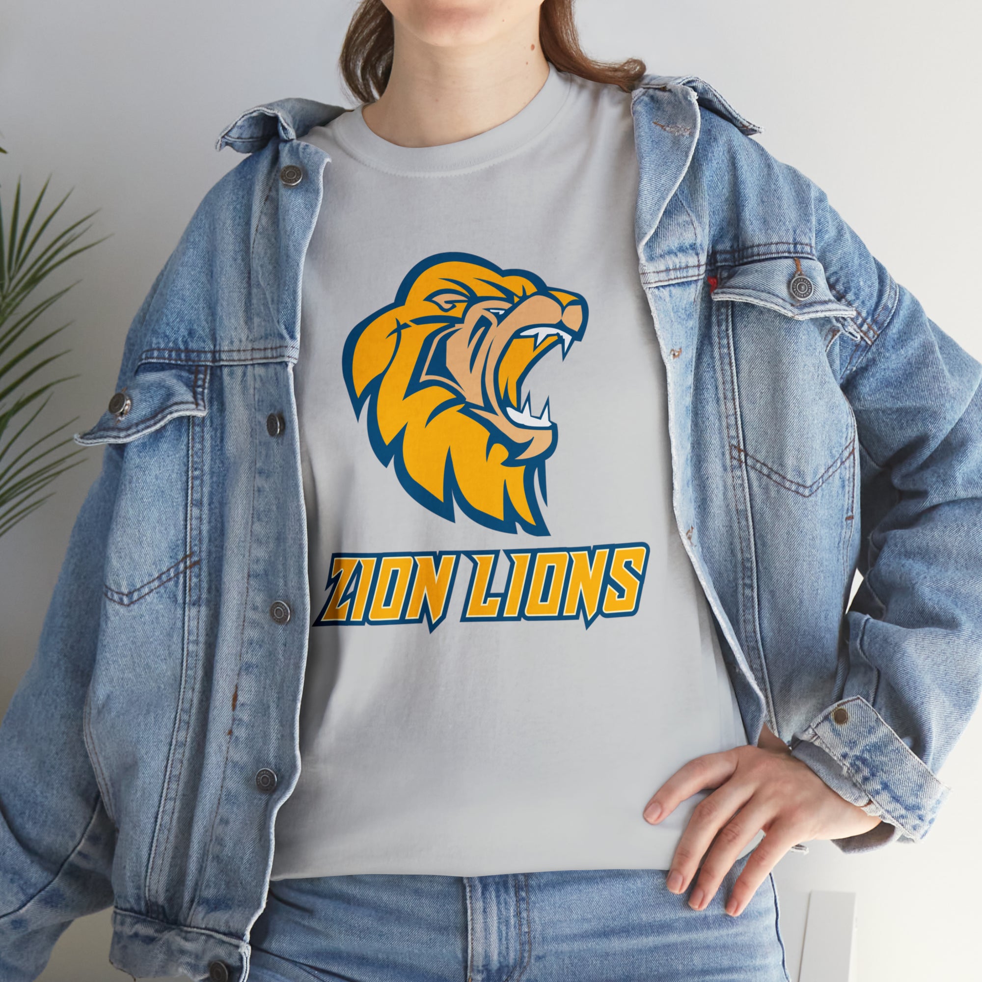 Zion Lions Unisex Heavy Cotton Tee