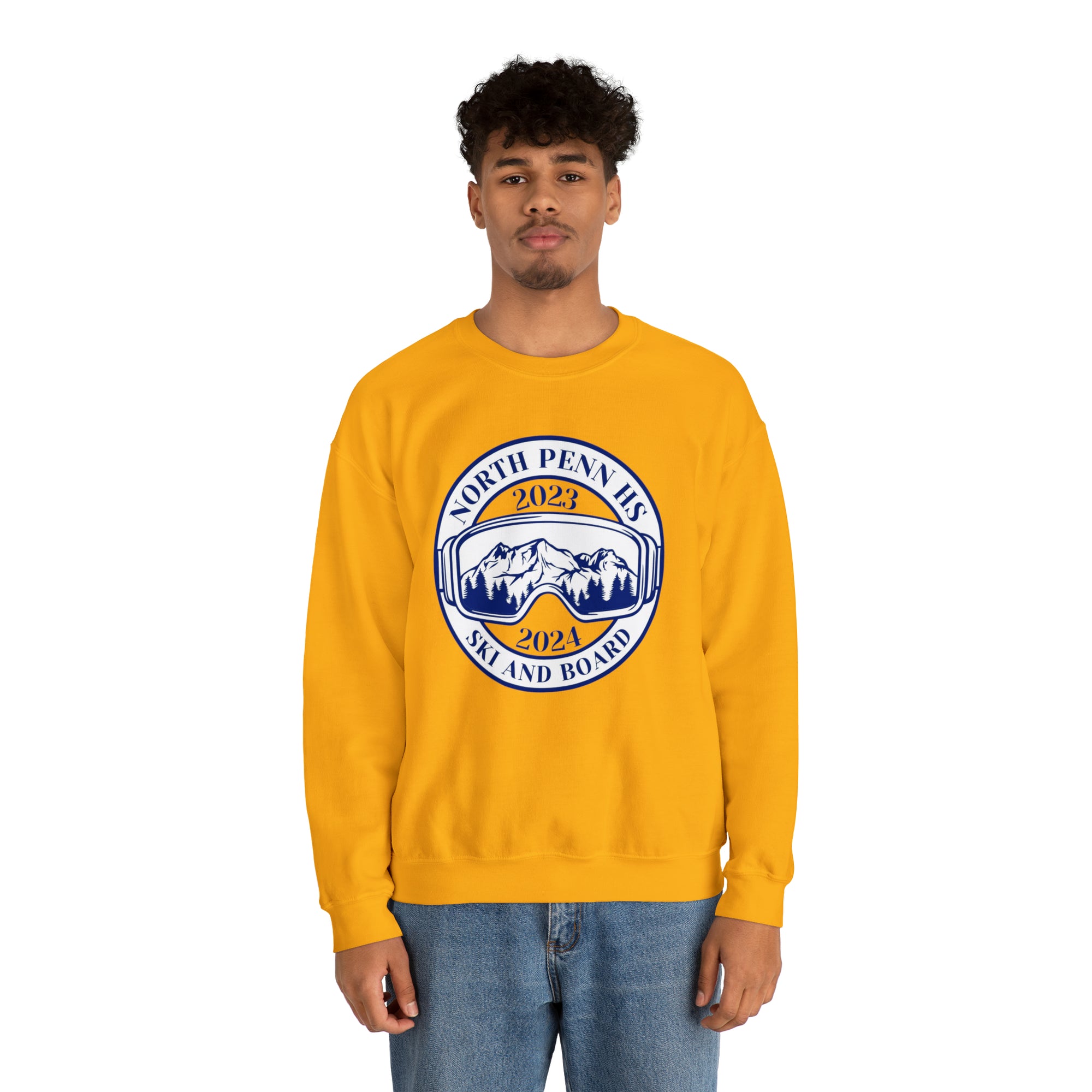 North Penn HS Ski &amp; Board Crewneck Sweatshirts