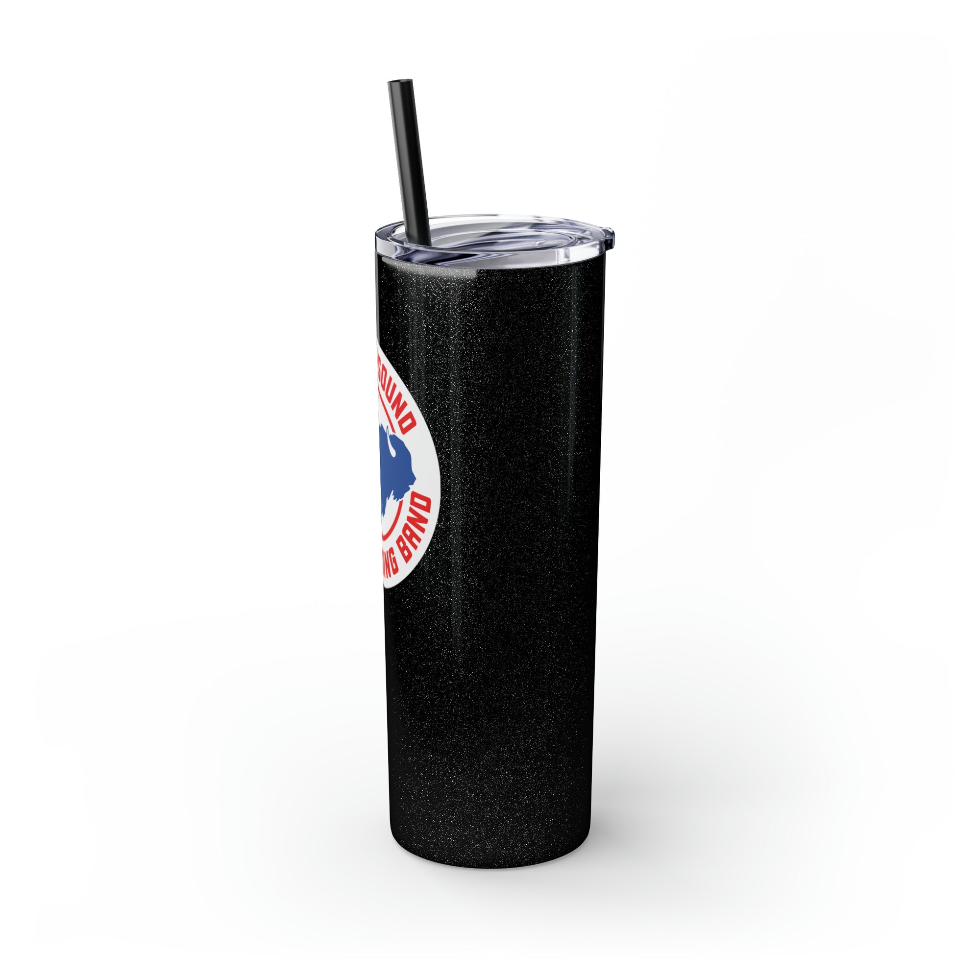 Stampede of Sound Skinny Tumbler with Straw, 20oz