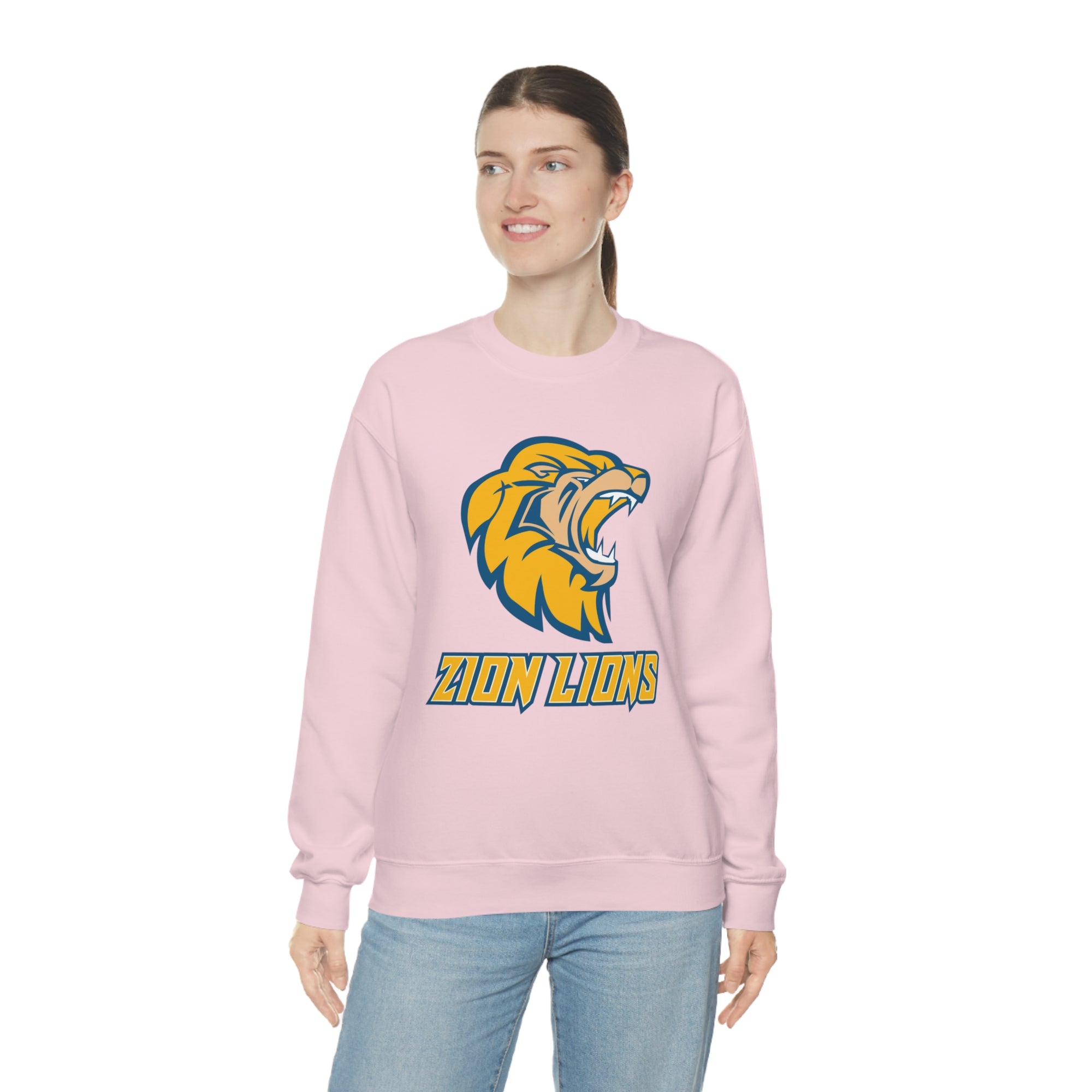 Zion Lions Crewneck Sweatshirts