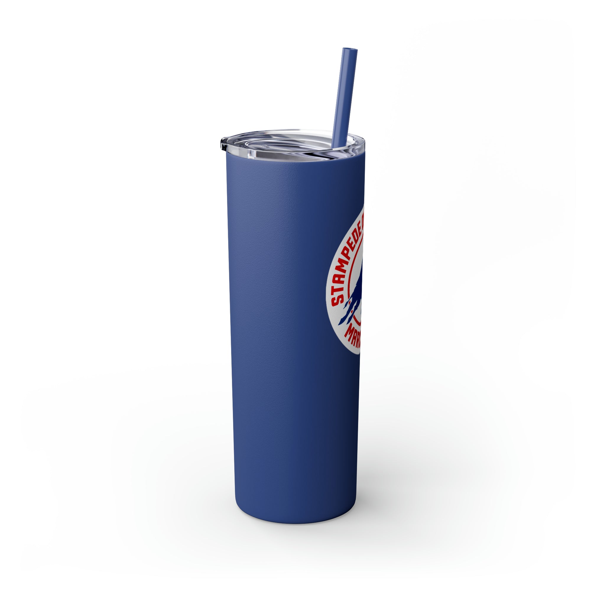Stampede of Sound Skinny Tumbler with Straw, 20oz