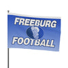 Freeburg Football Flag with Circle