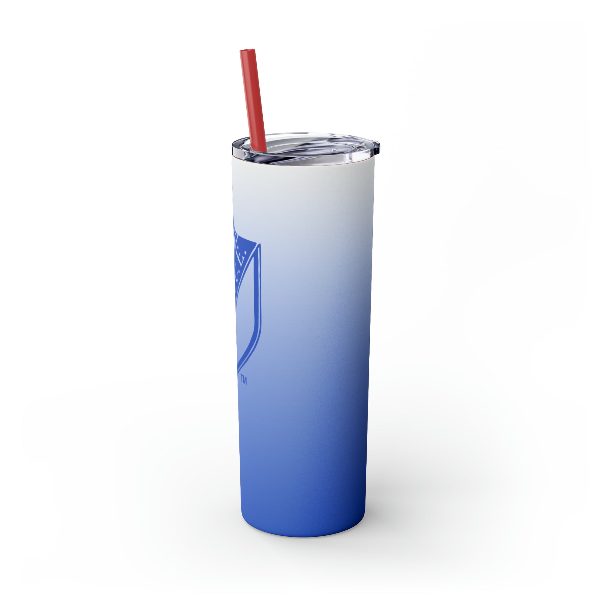 NDICE Skinny Tumbler with Straw, 20oz