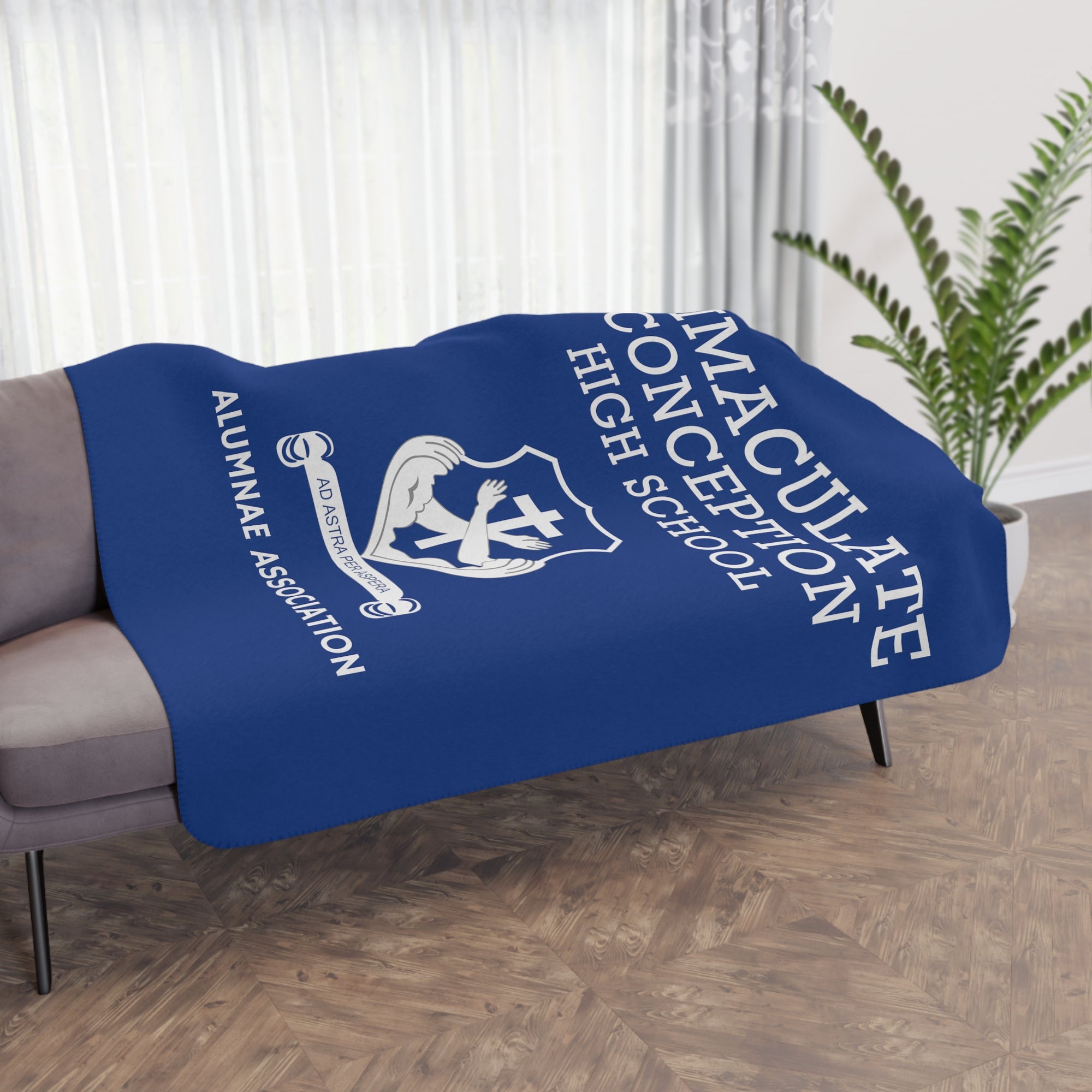Immaculate Conception High School Alumnae Association Sherpa Blanket