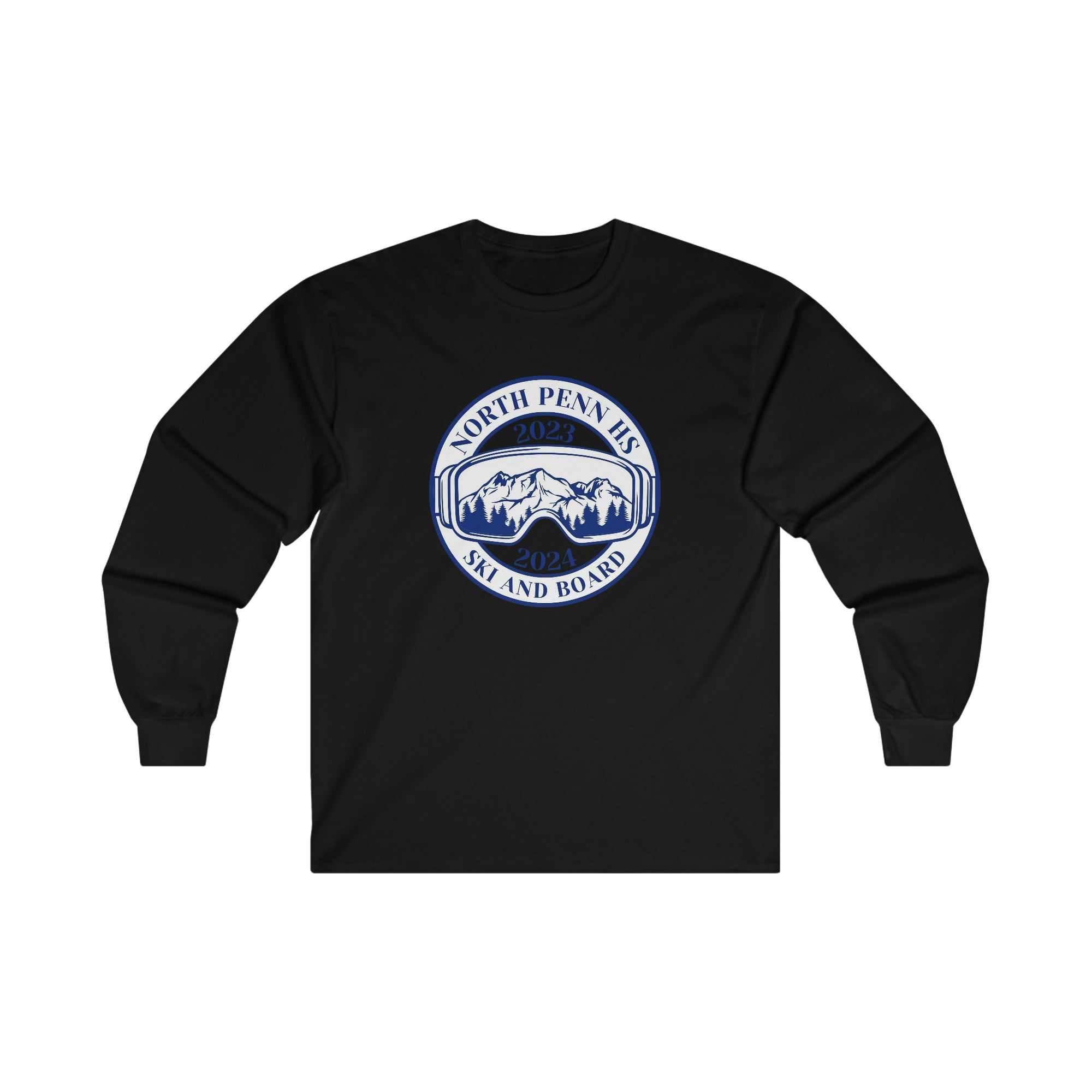 North Penn HS Ski &amp; Board Ultra Cotton Long Sleeve Tee