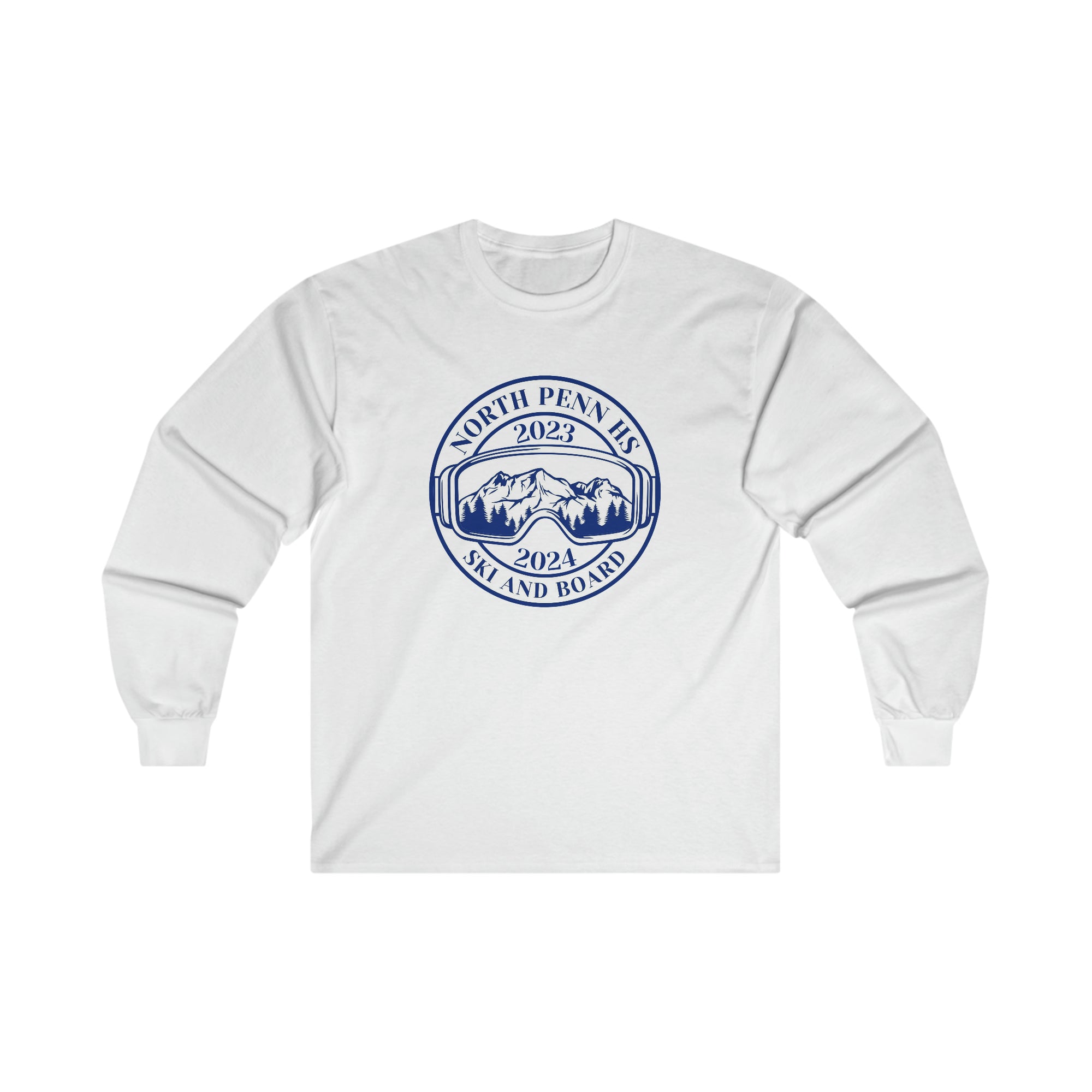 North Penn HS Ski &amp; Board Ultra Cotton Long Sleeve Tee
