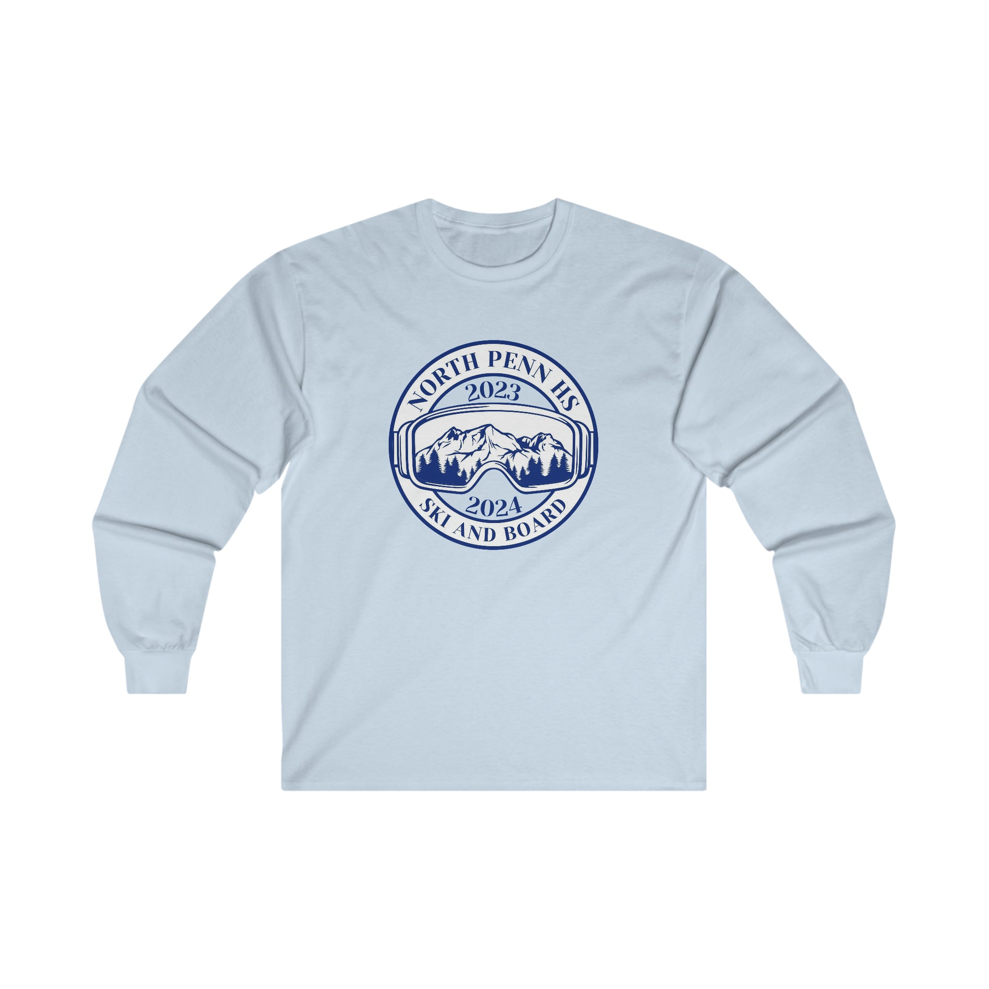 North Penn HS Ski &amp; Board Ultra Cotton Long Sleeve Tee