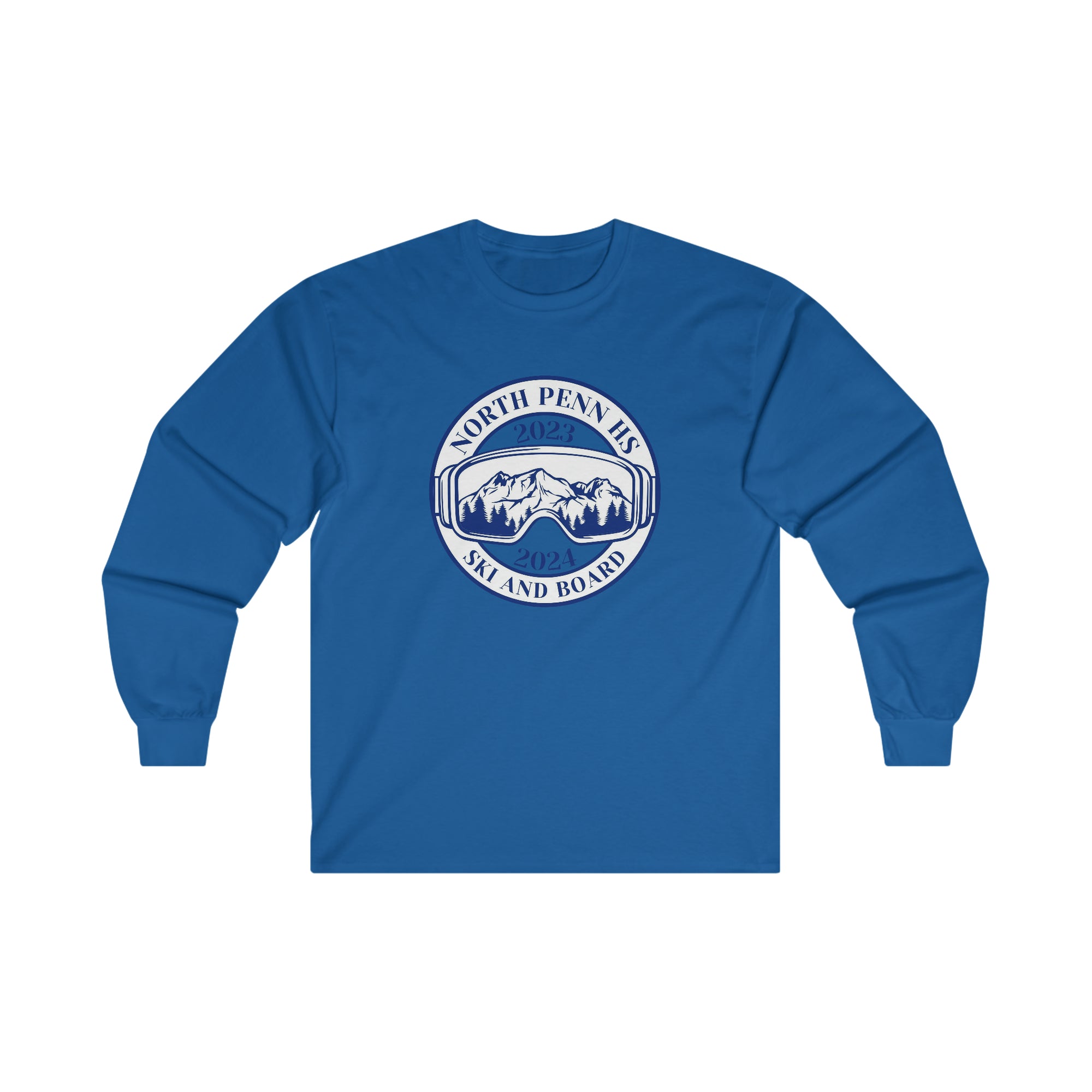North Penn HS Ski &amp; Board Ultra Cotton Long Sleeve Tee