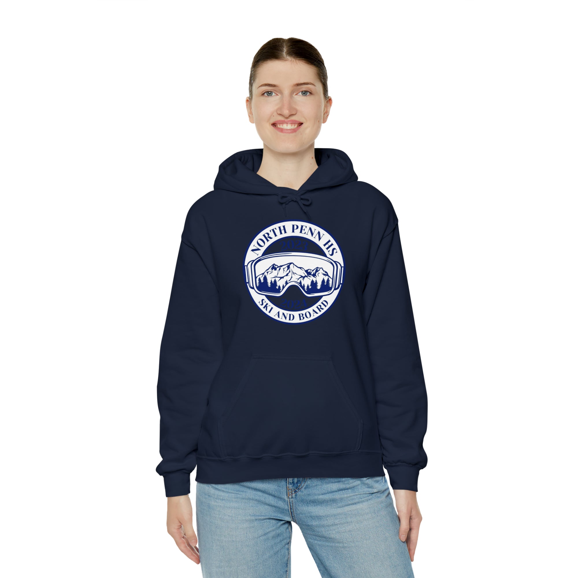 North Penn HS Ski &amp; Board Unisex Heavy Blend™ Hooded Sweatshirt