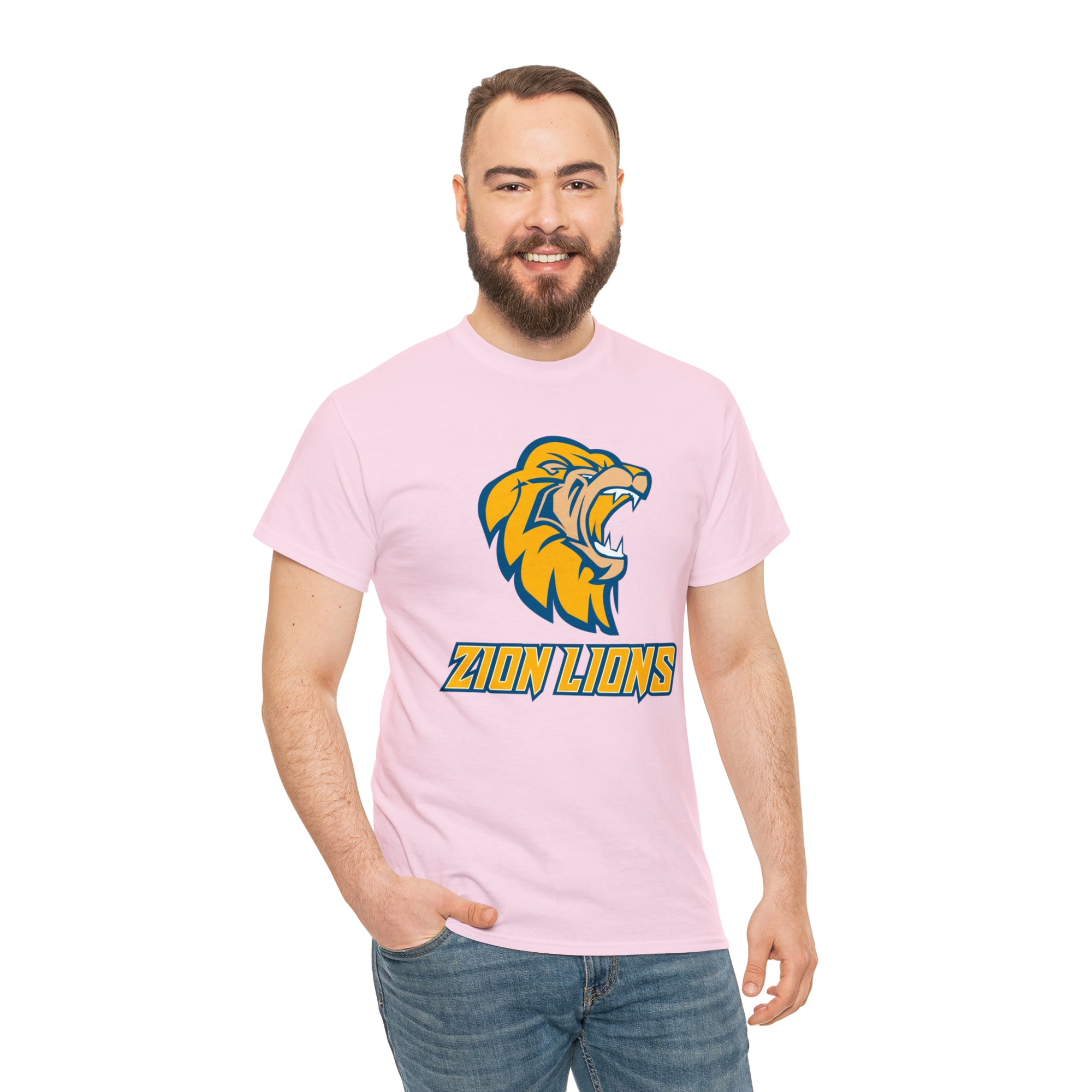Zion Lions Unisex Heavy Cotton Tee