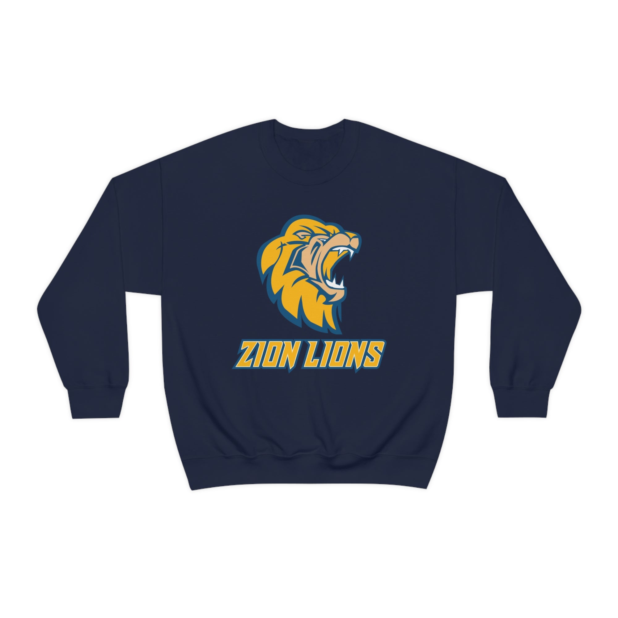 Zion Lions Crewneck Sweatshirts