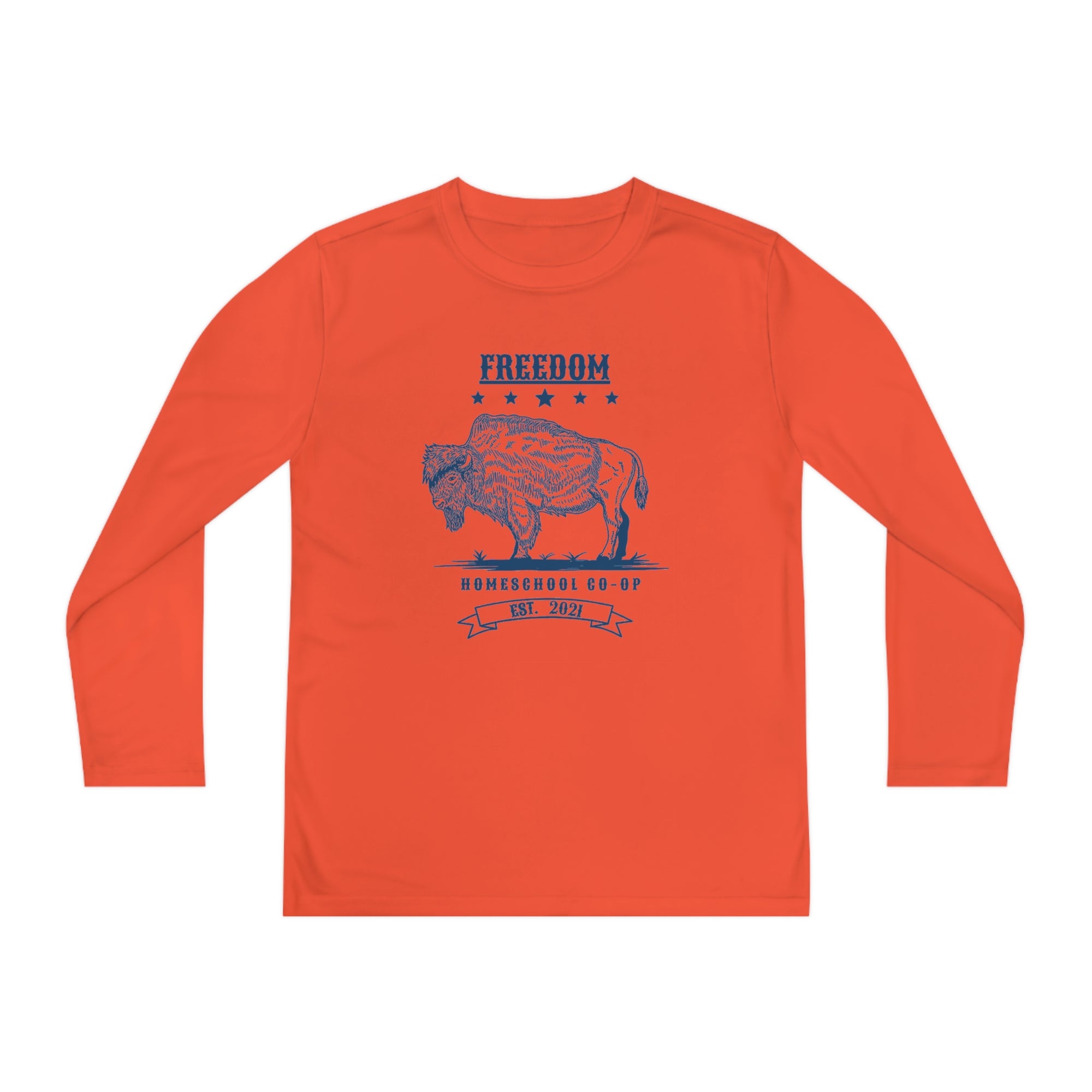 Youth Freedom Homeschool Co-op Long Sleeve Competitor Tee