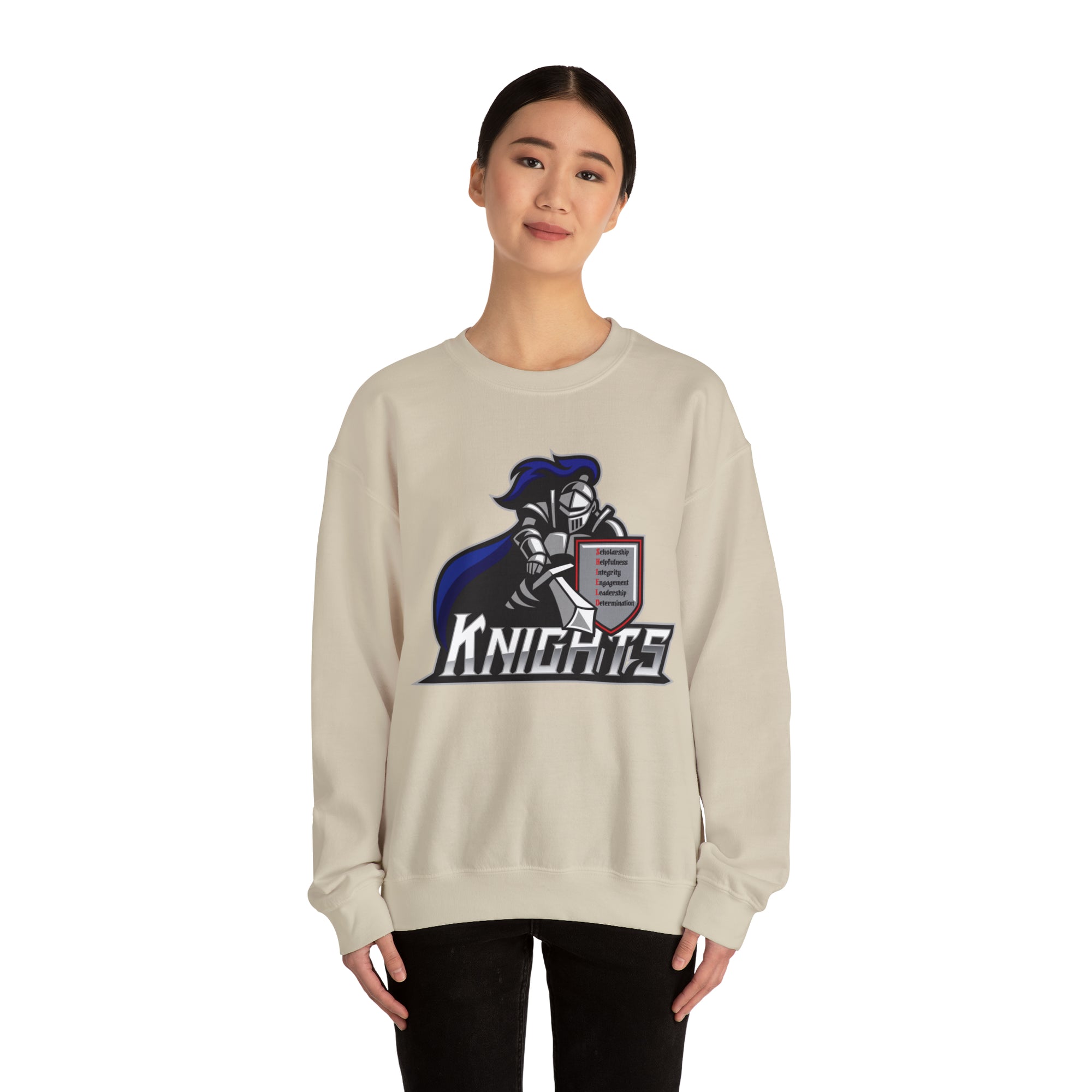 North Pole Middle School Crewneck Sweatshirts