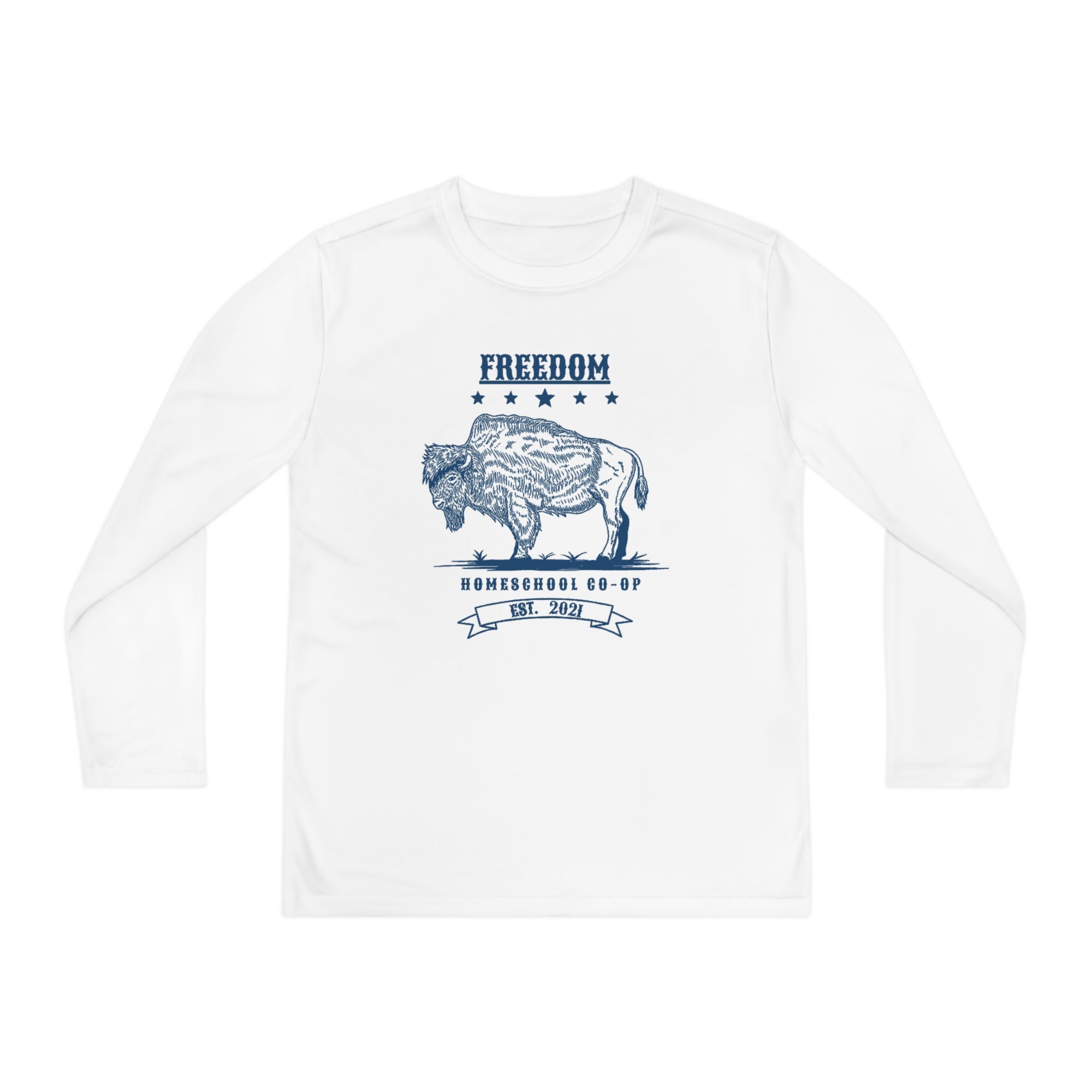Youth Freedom Homeschool Co-op Long Sleeve Competitor Tee