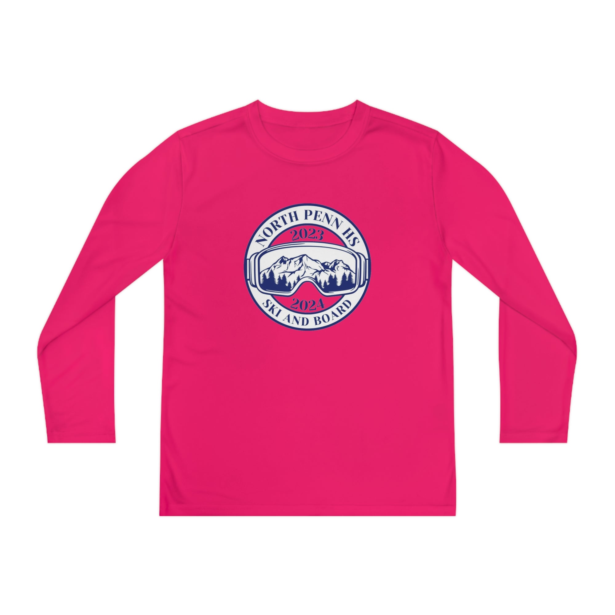 North Penn HS Ski &amp; Board youth Logo Long Sleeve Competitor Youth Tee