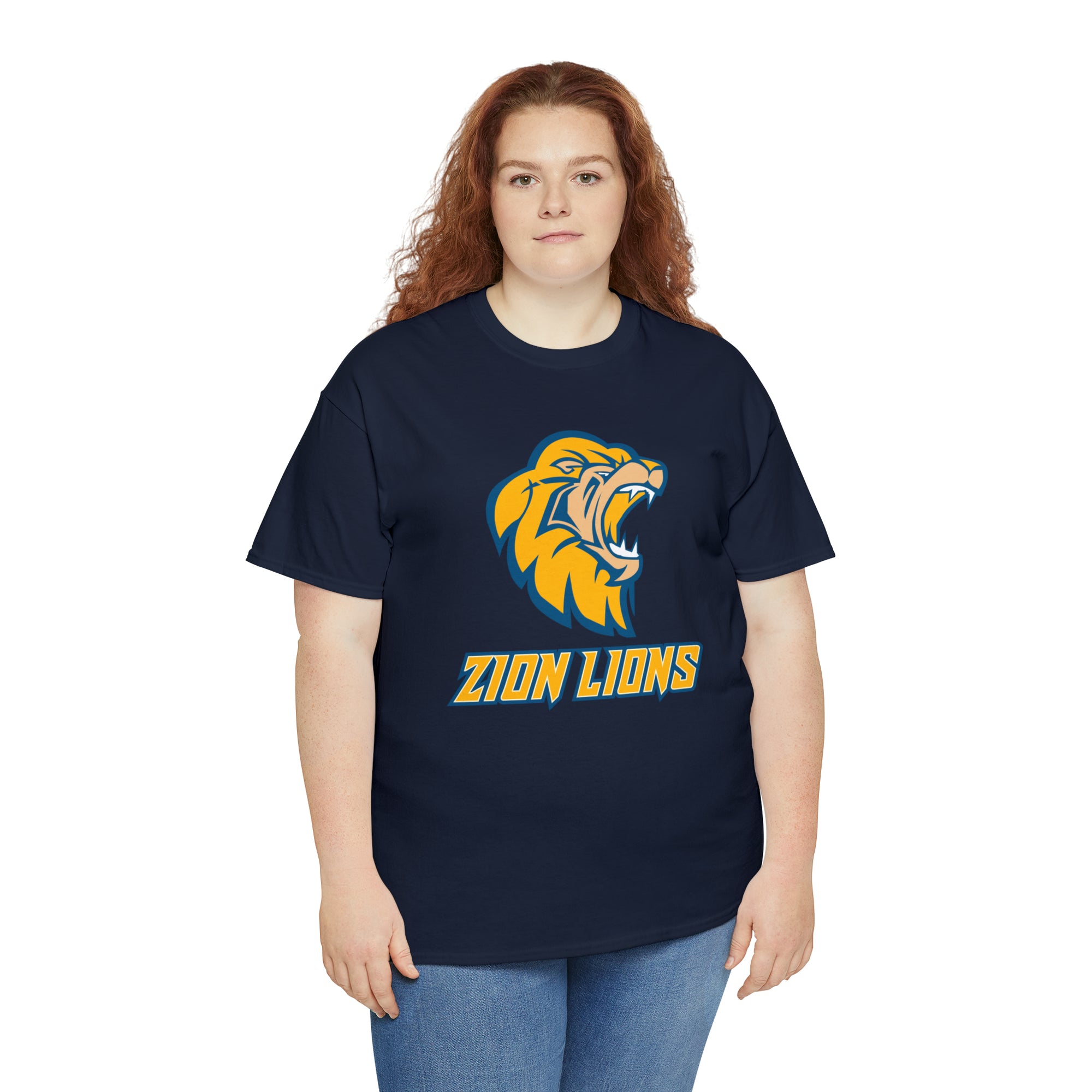 Zion Lions Unisex Heavy Cotton Tee