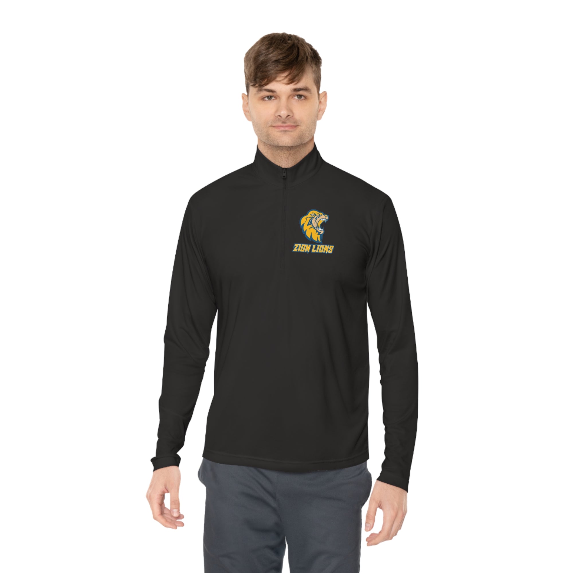 Zion Lions Unisex Quarter-Zip Pullover