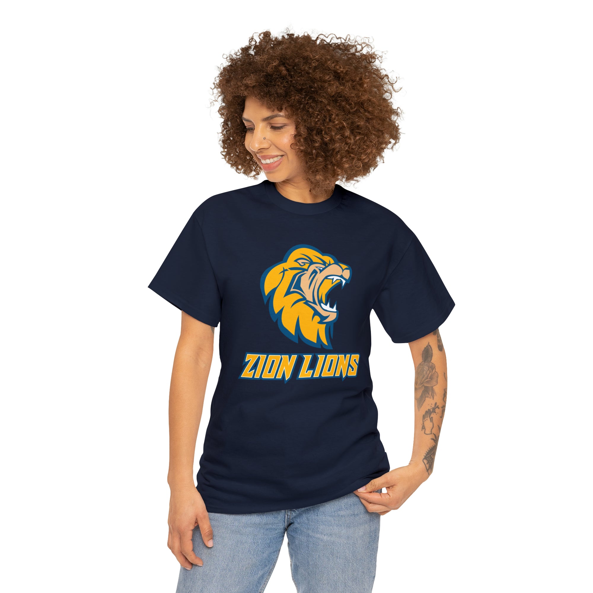 Zion Lions Unisex Heavy Cotton Tee
