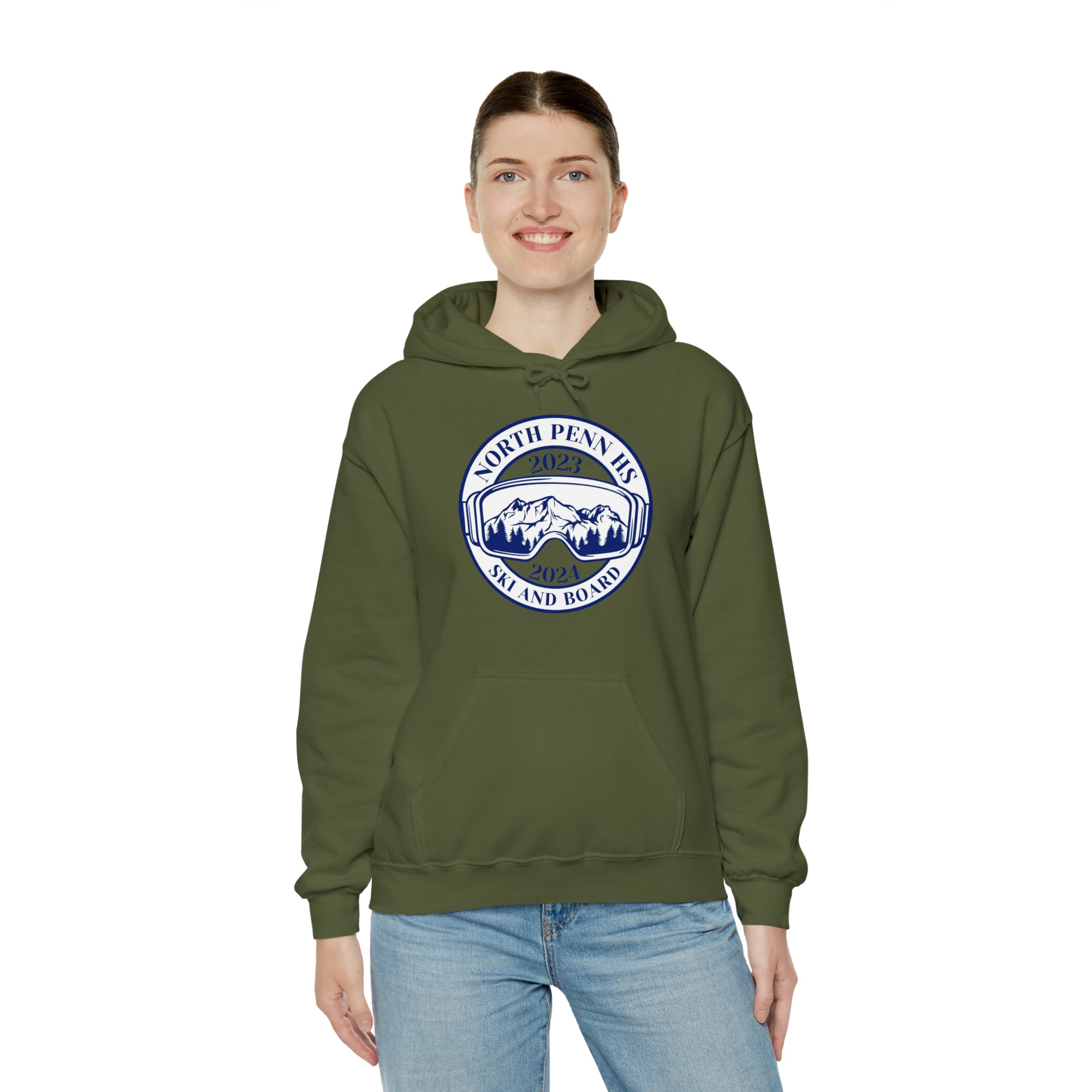 North Penn HS Ski &amp; Board Unisex Heavy Blend™ Hooded Sweatshirt