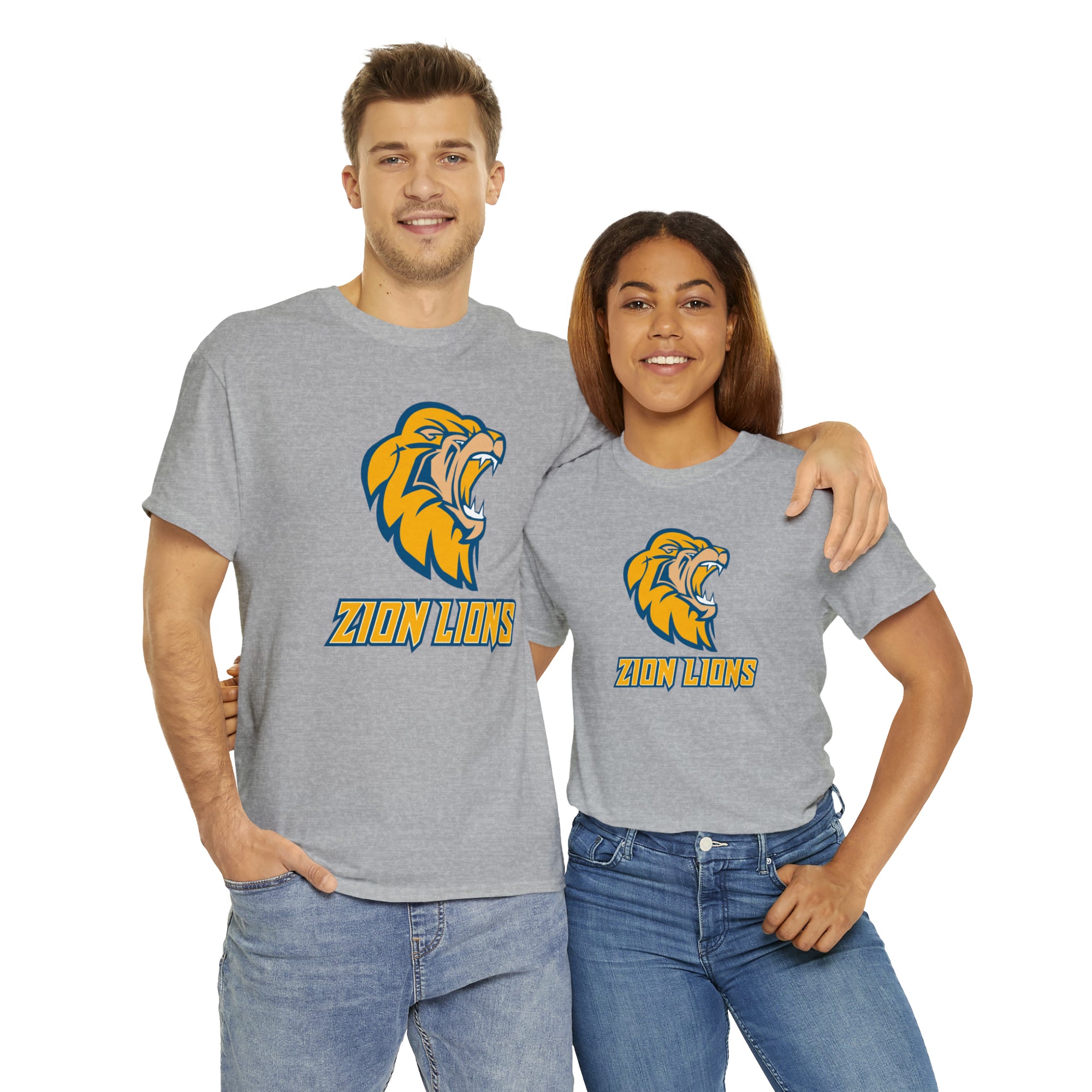 Zion Lions Unisex Heavy Cotton Tee