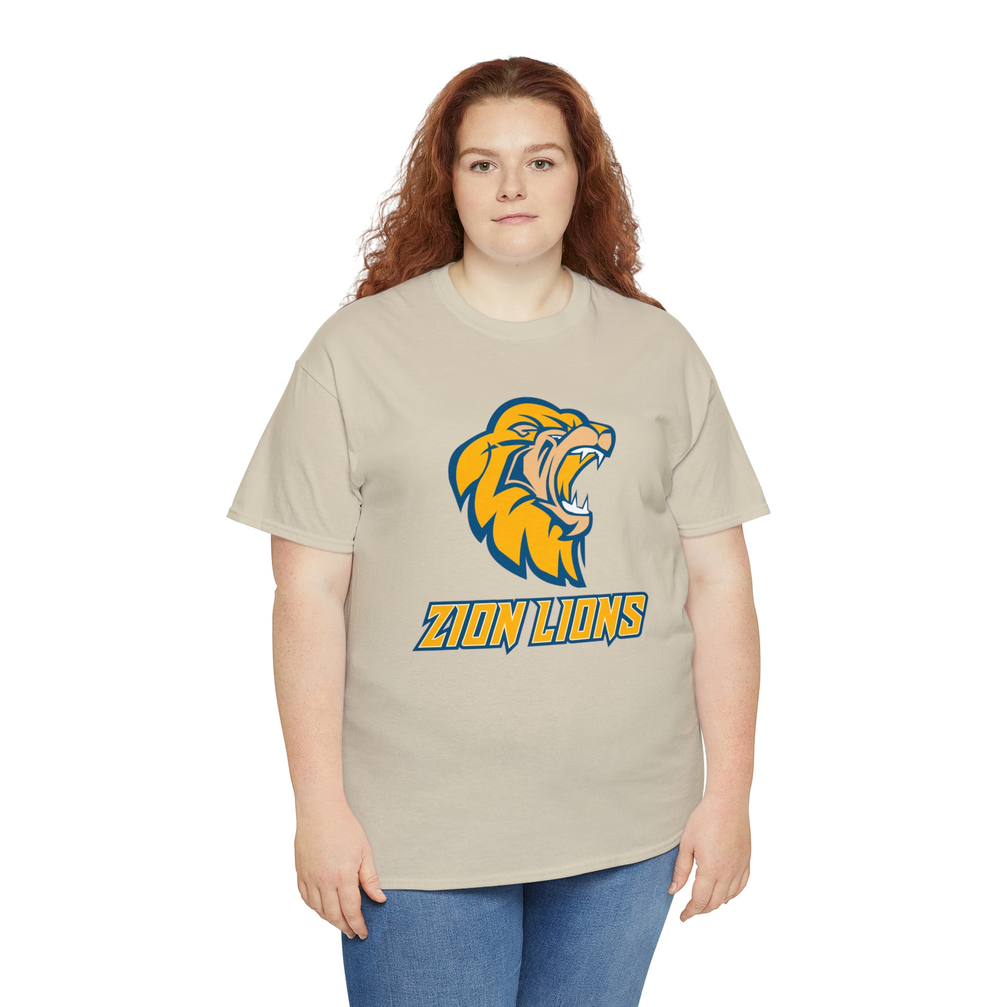 Zion Lions Unisex Heavy Cotton Tee