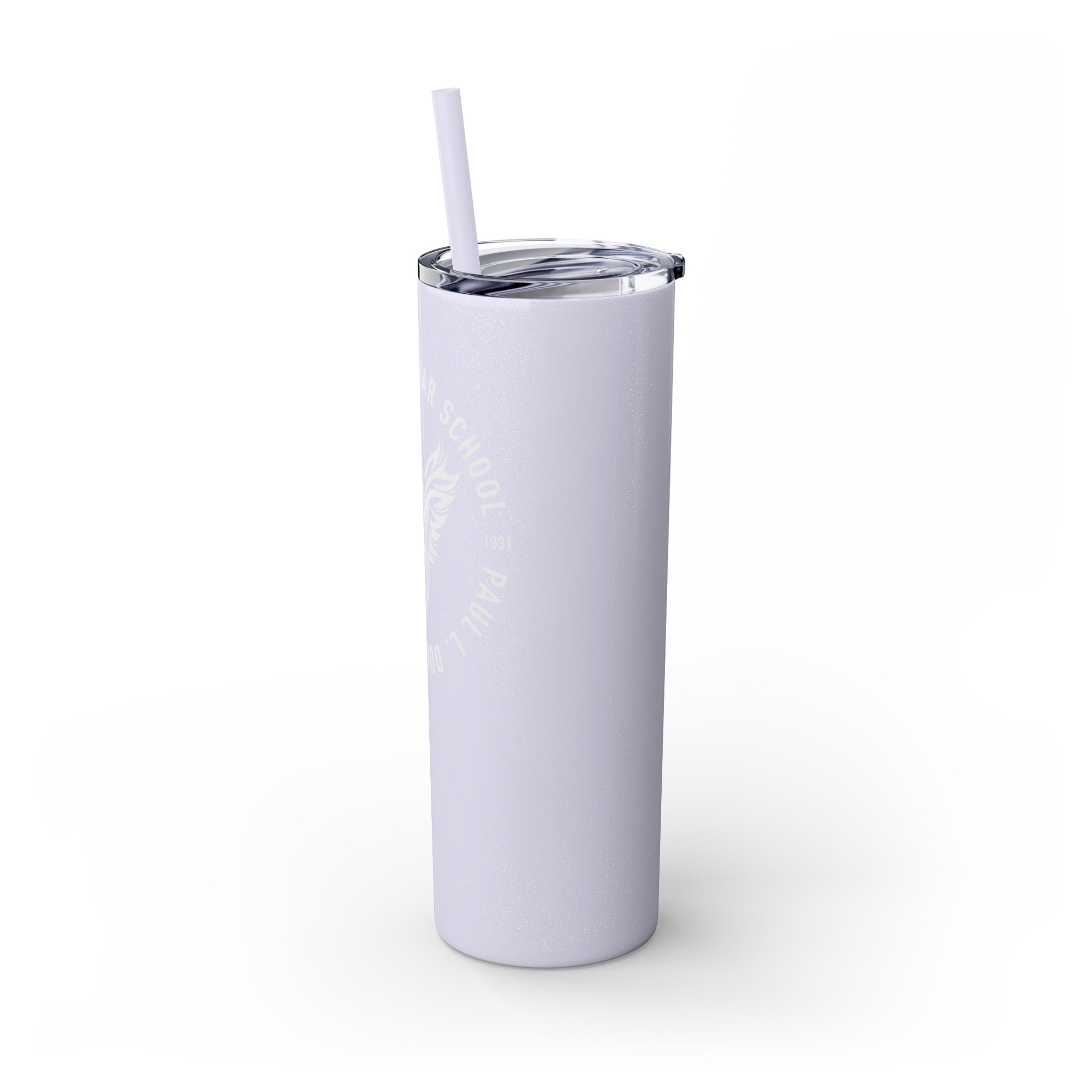 Paul L Dunbar School Skinny Tumbler with Straw, 20oz