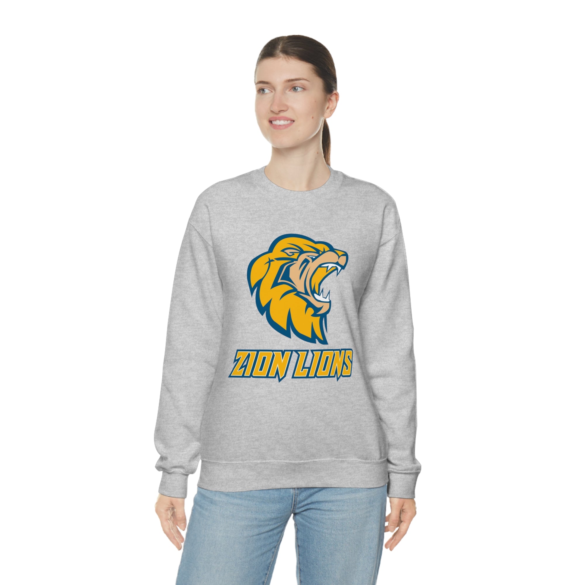 Zion Lions Crewneck Sweatshirts