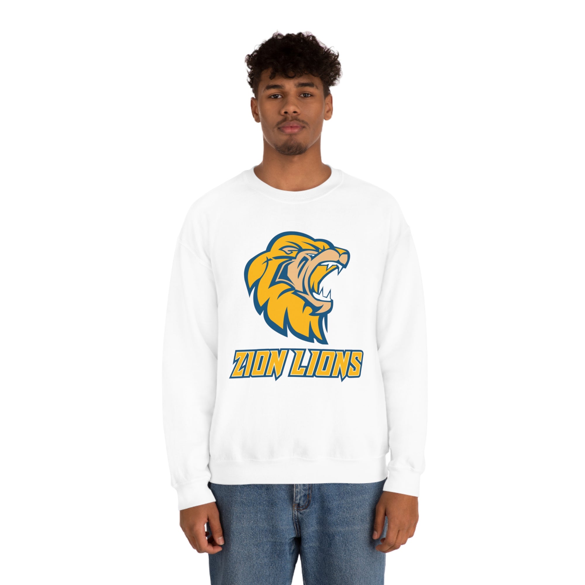 Zion Lions Crewneck Sweatshirts