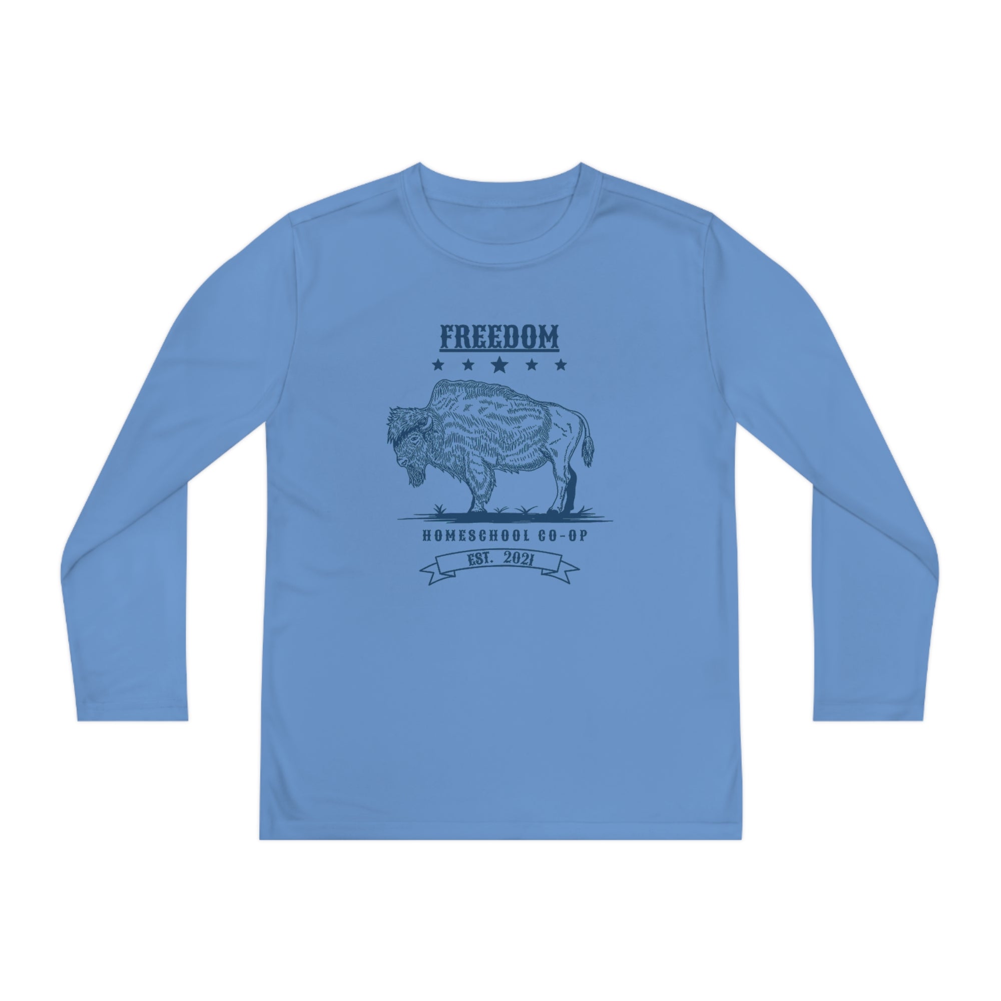 Youth Freedom Homeschool Co-op Long Sleeve Competitor Tee