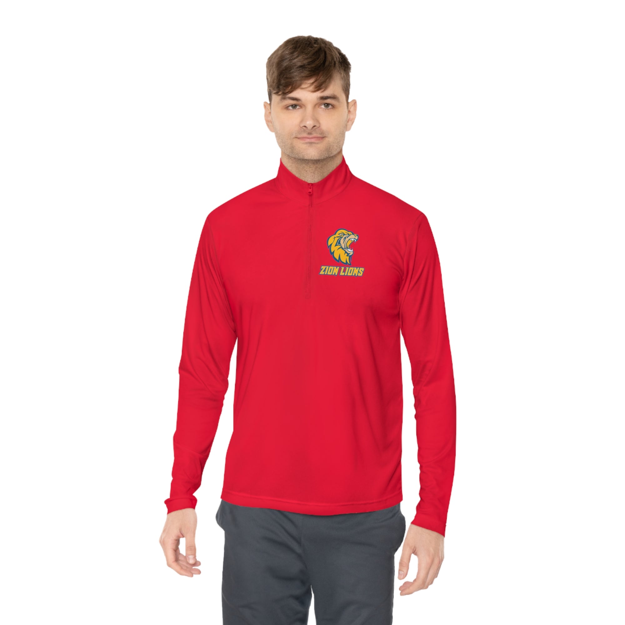 Zion Lions Unisex Quarter-Zip Pullover