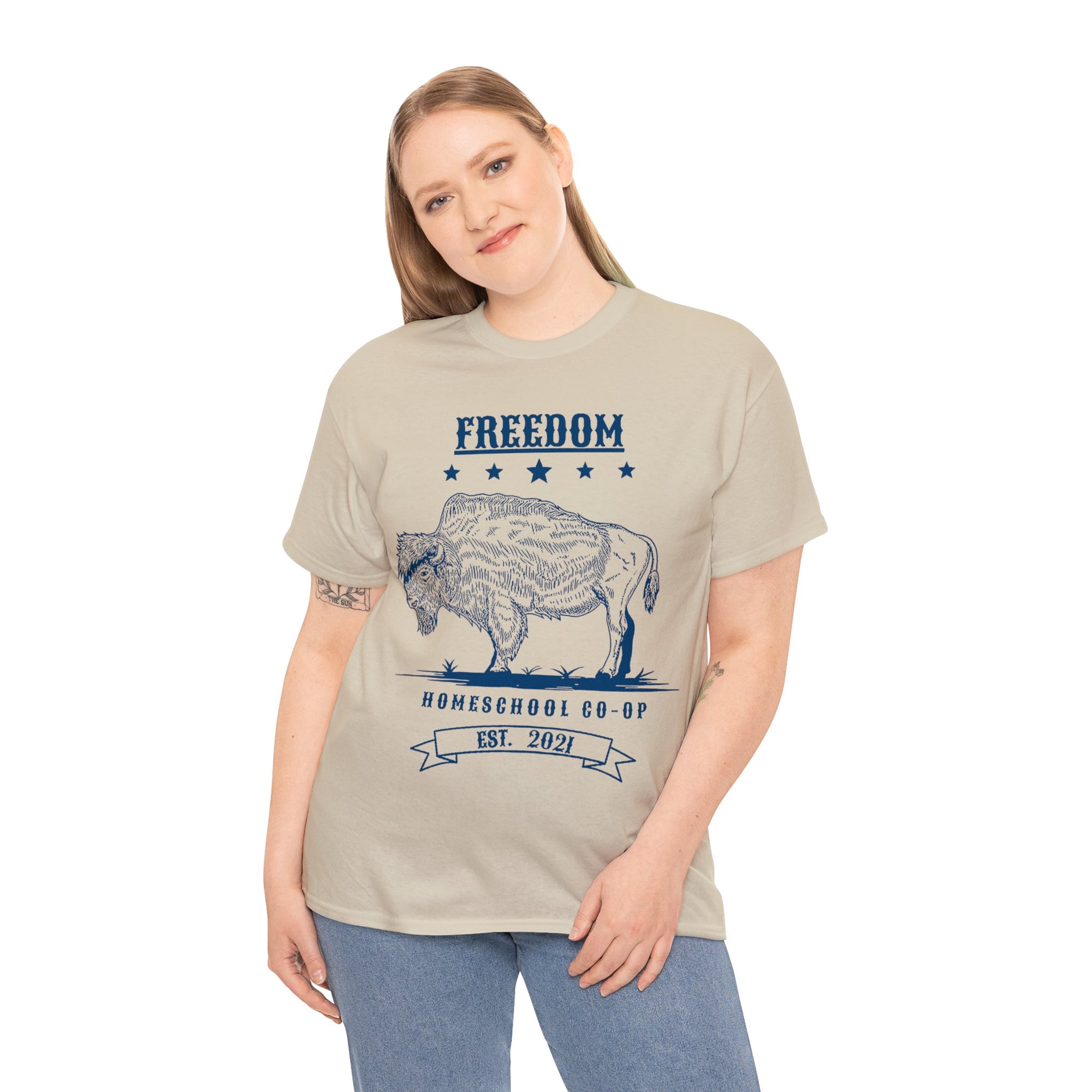 Freedom Homeschool Co-op Unisex Heavy Cotton Tee