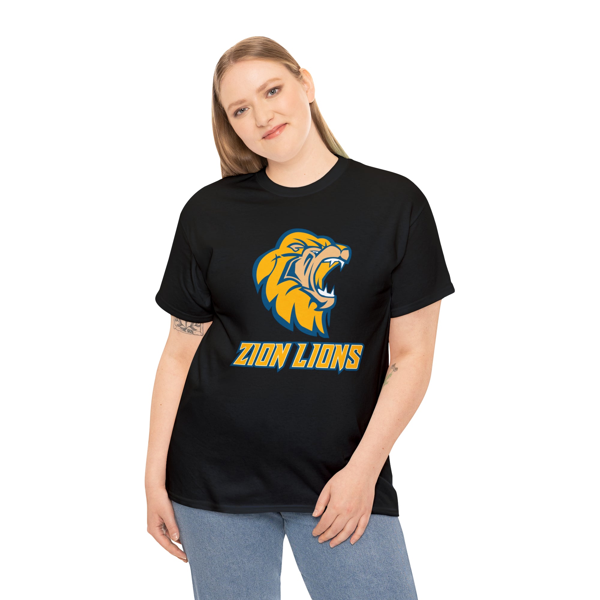 Zion Lions Unisex Heavy Cotton Tee