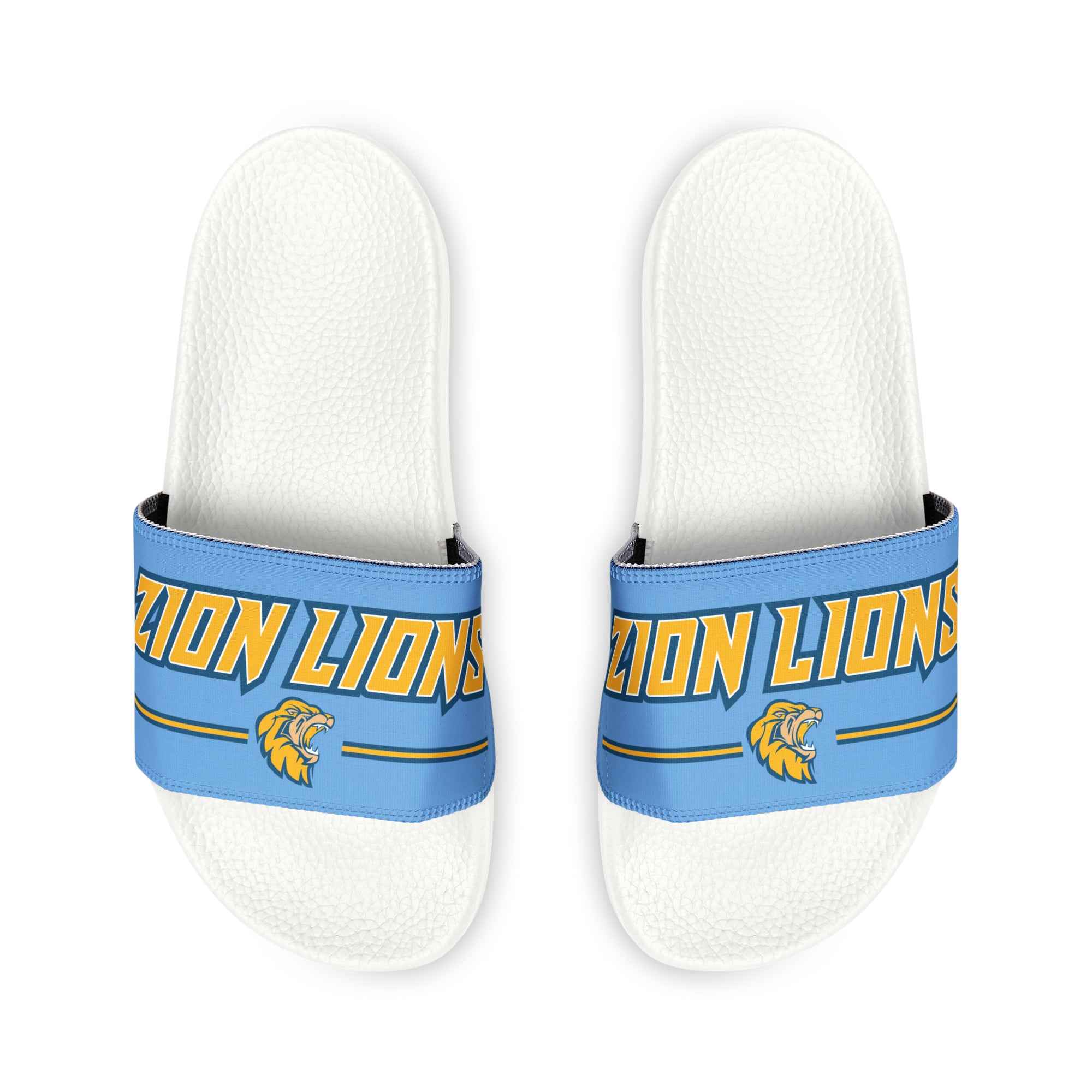 Zion Lions Men's PU Slide Sandals