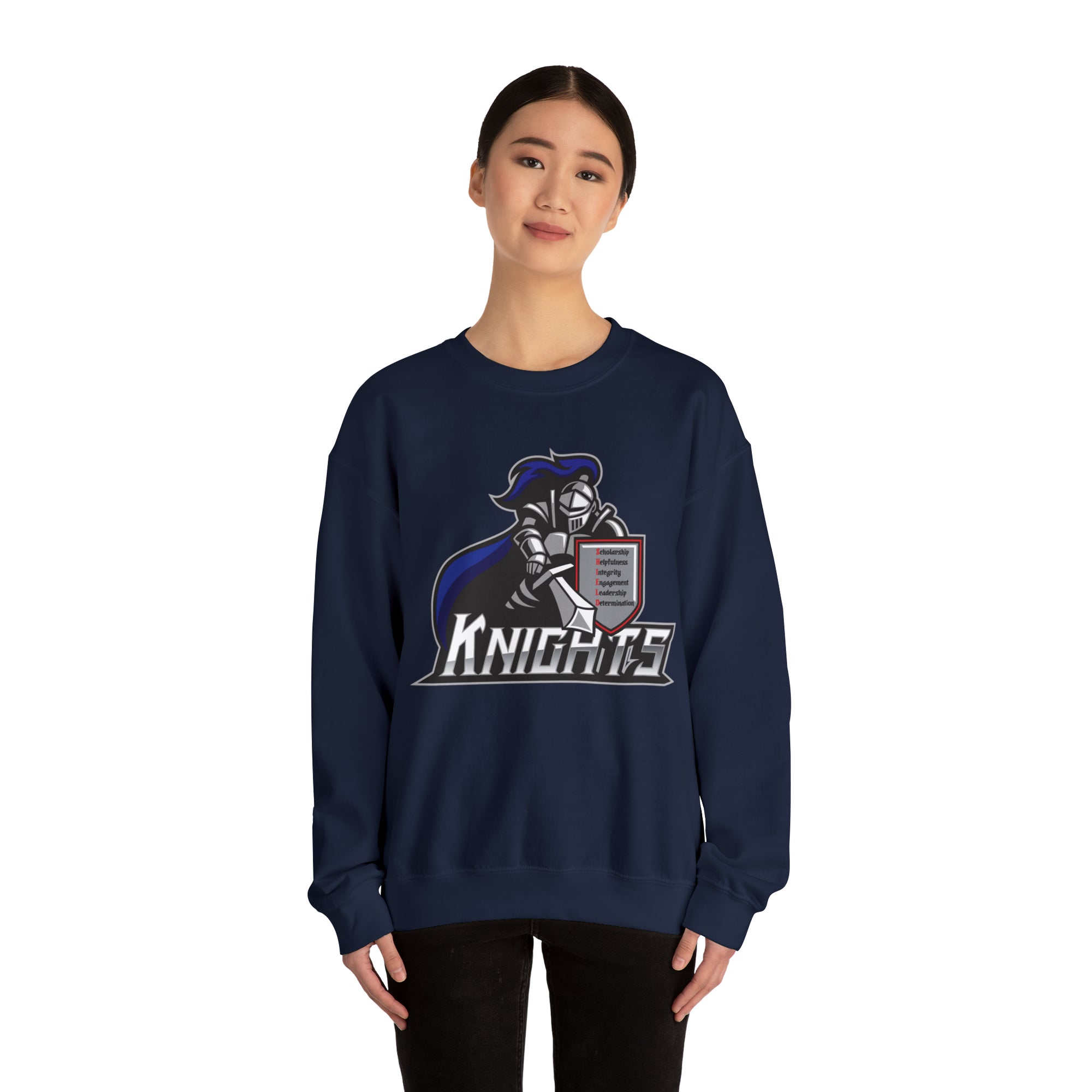 North Pole Middle School Crewneck Sweatshirts