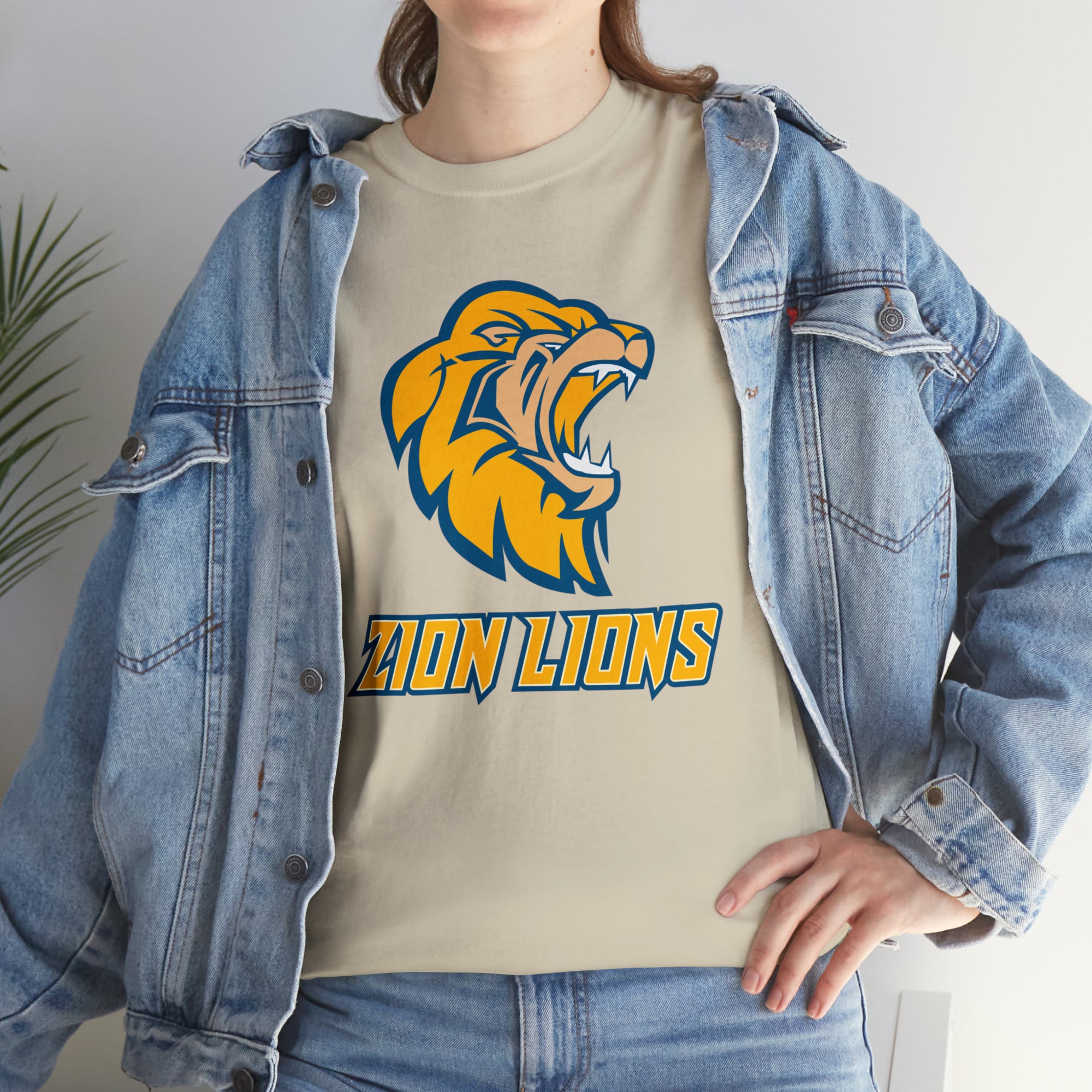 Zion Lions Unisex Heavy Cotton Tee