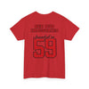 Team Red Bud - Founded in 59 -  Unisex Heavy Cotton Tee