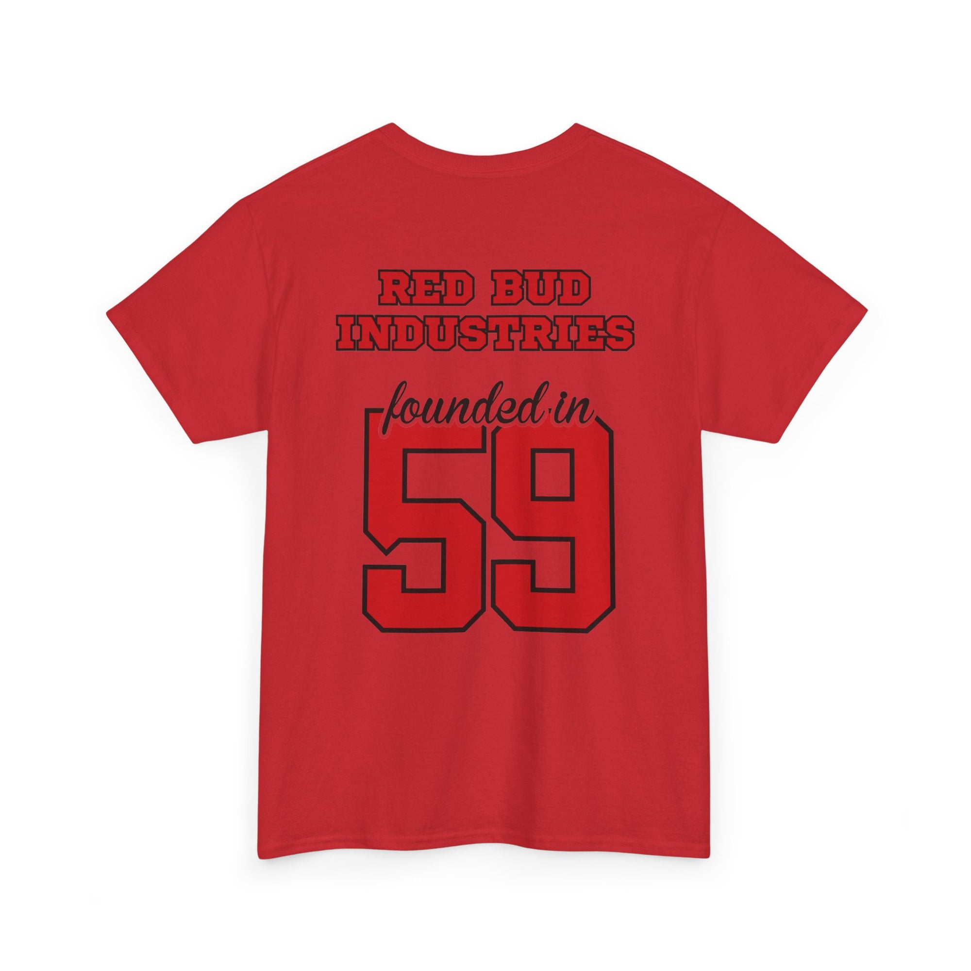 Team Red Bud - Founded in 59 -  Unisex Heavy Cotton Tee